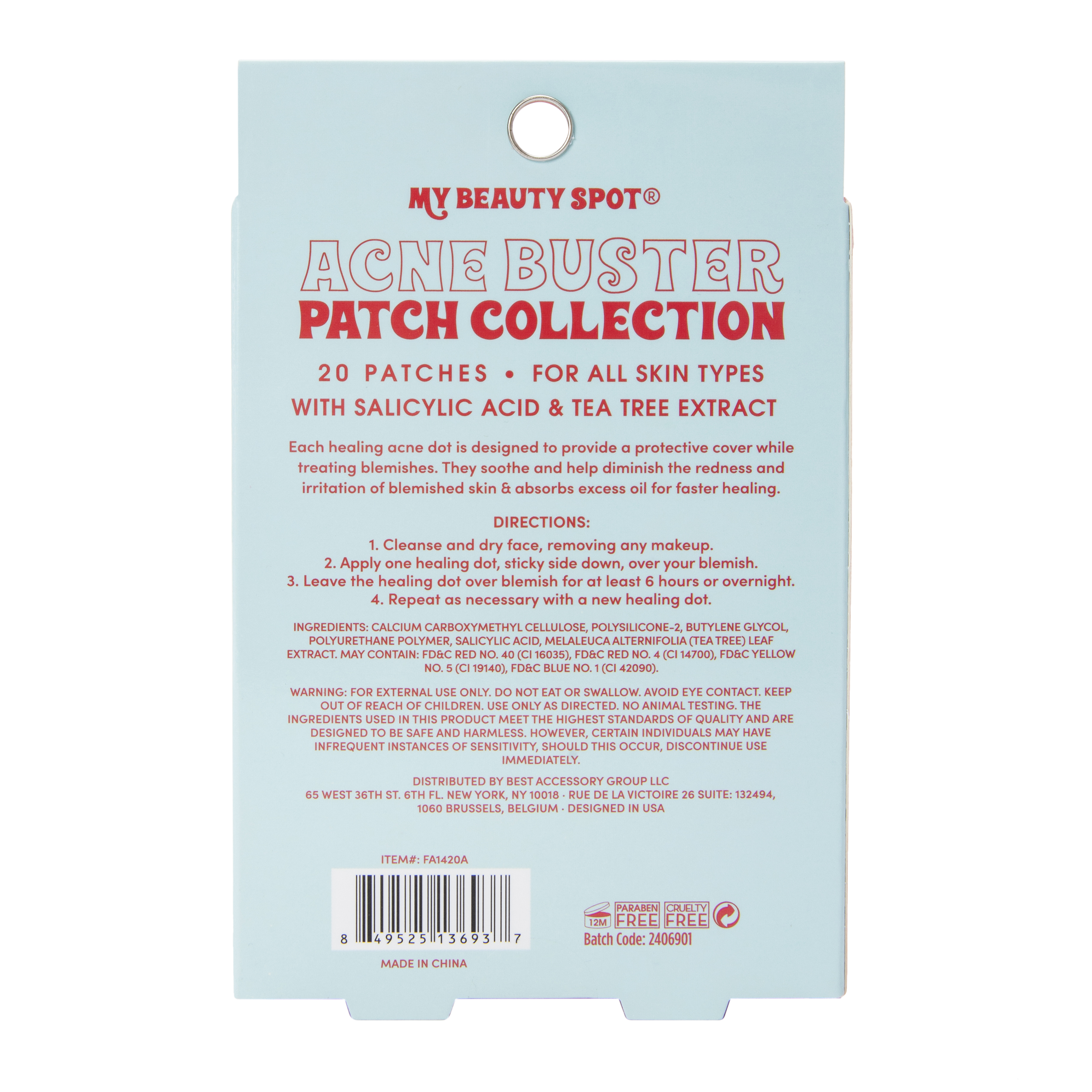 My Beauty Spot® Acne Buster Patches 20-Count