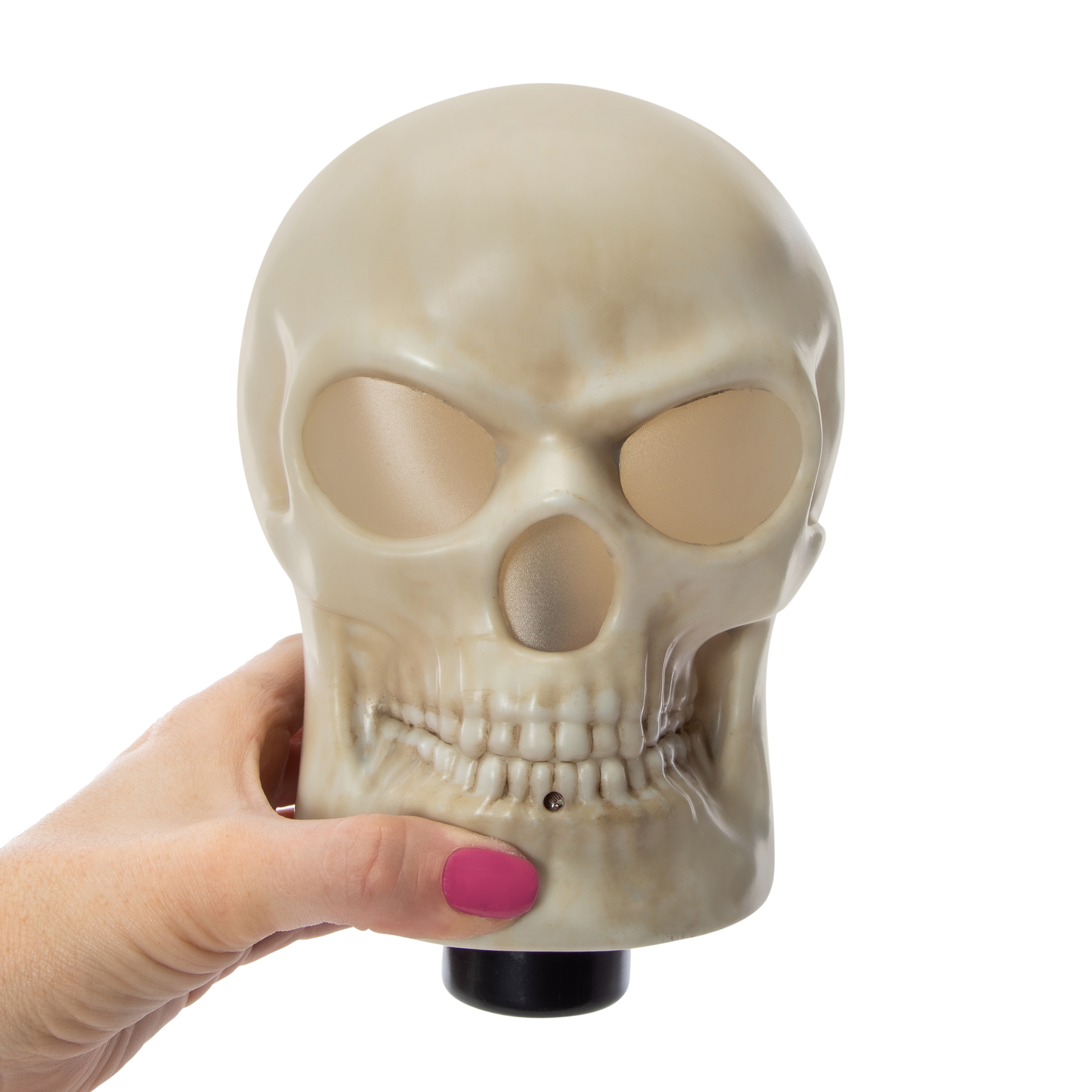 Moving Screaming Skull Halloween Decor