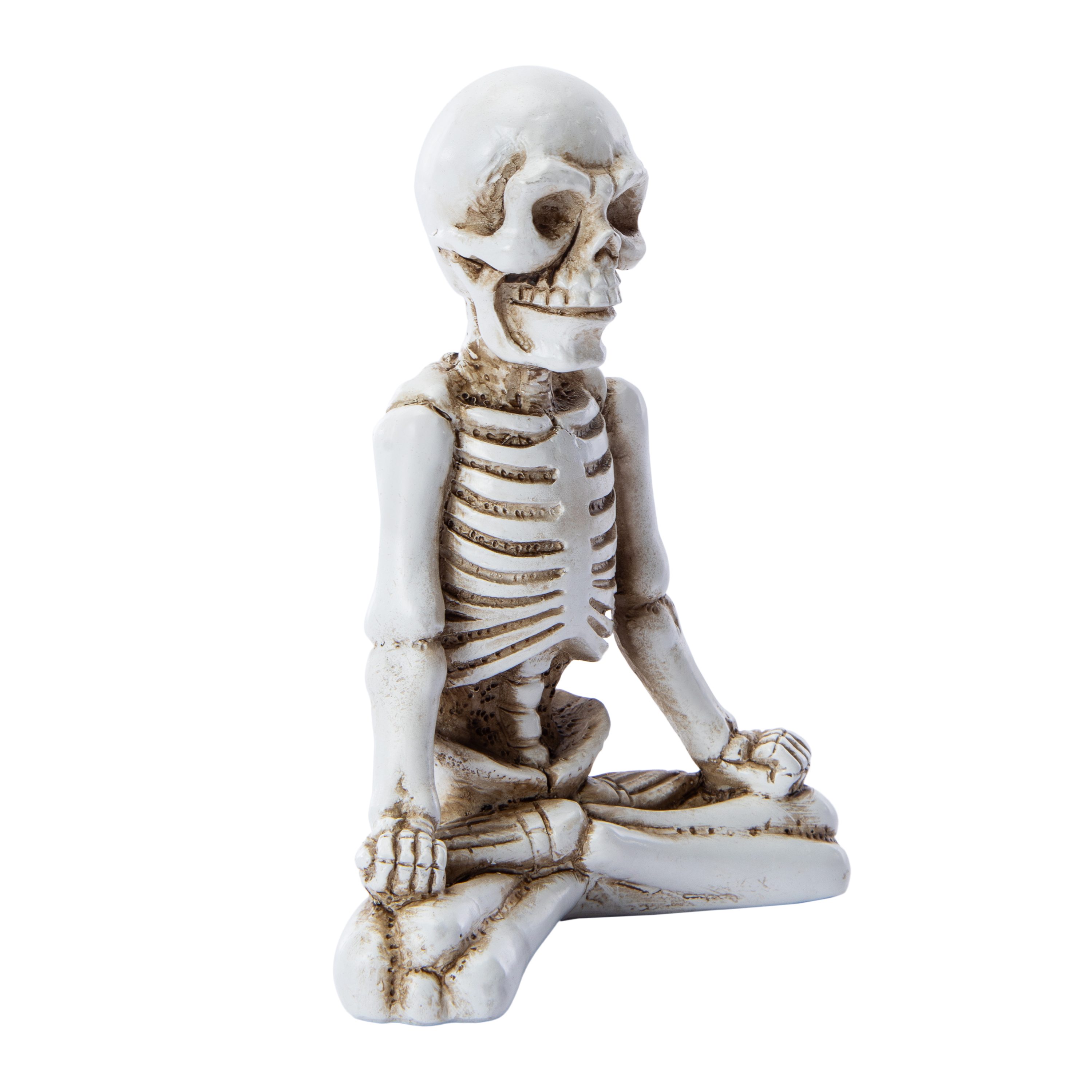 Yoga Skeleton Halloween Decor 3.75in x 5in