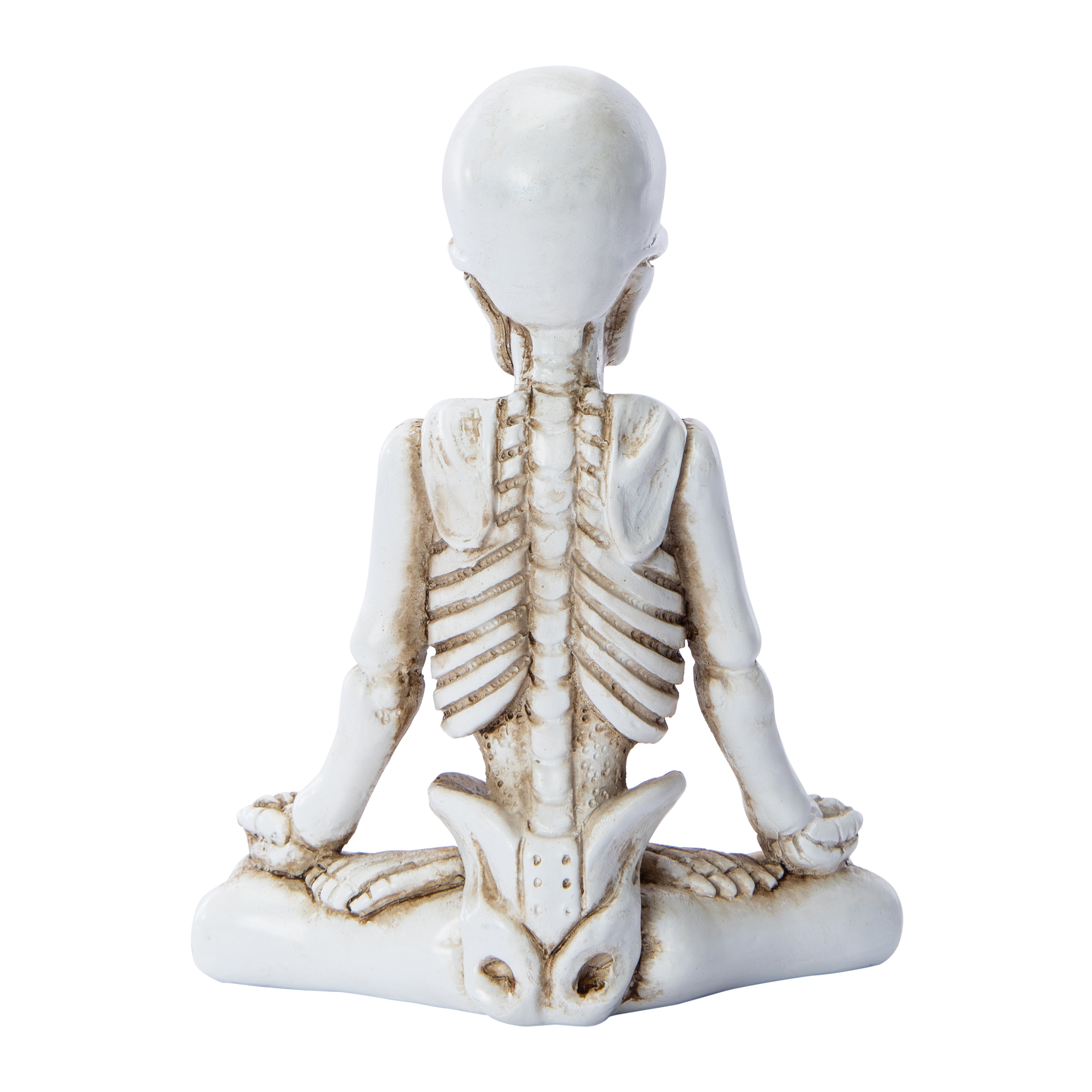 Yoga Skeleton Halloween Decor 3.75in x 5in