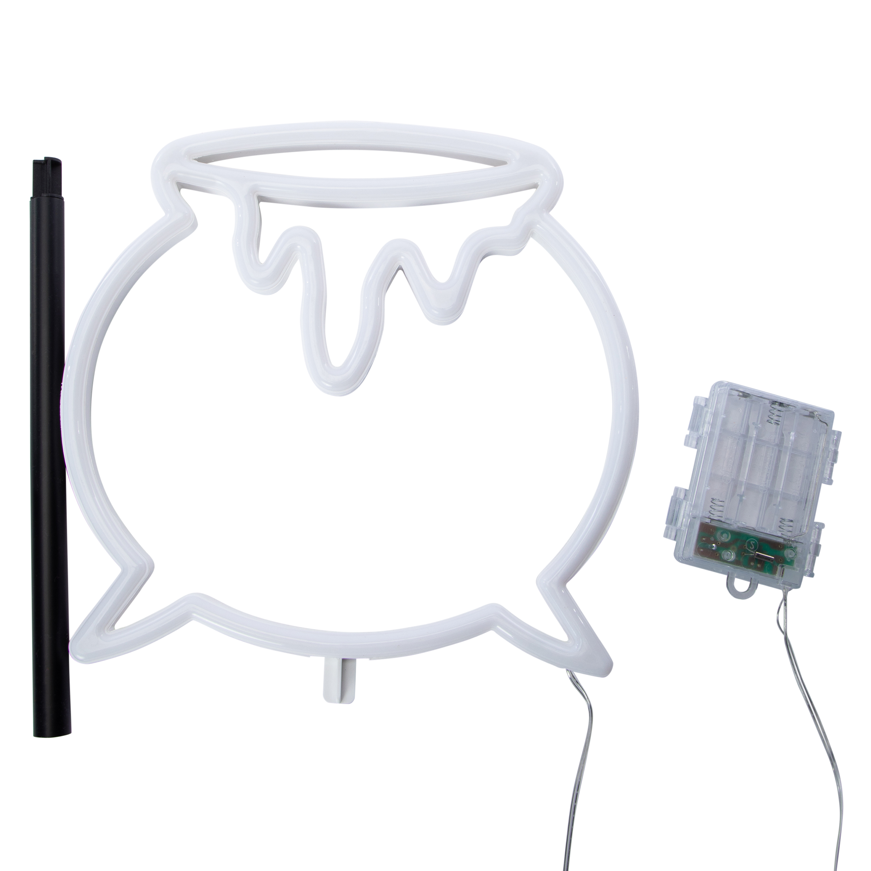 Halloween Neon Light Stake With Timer