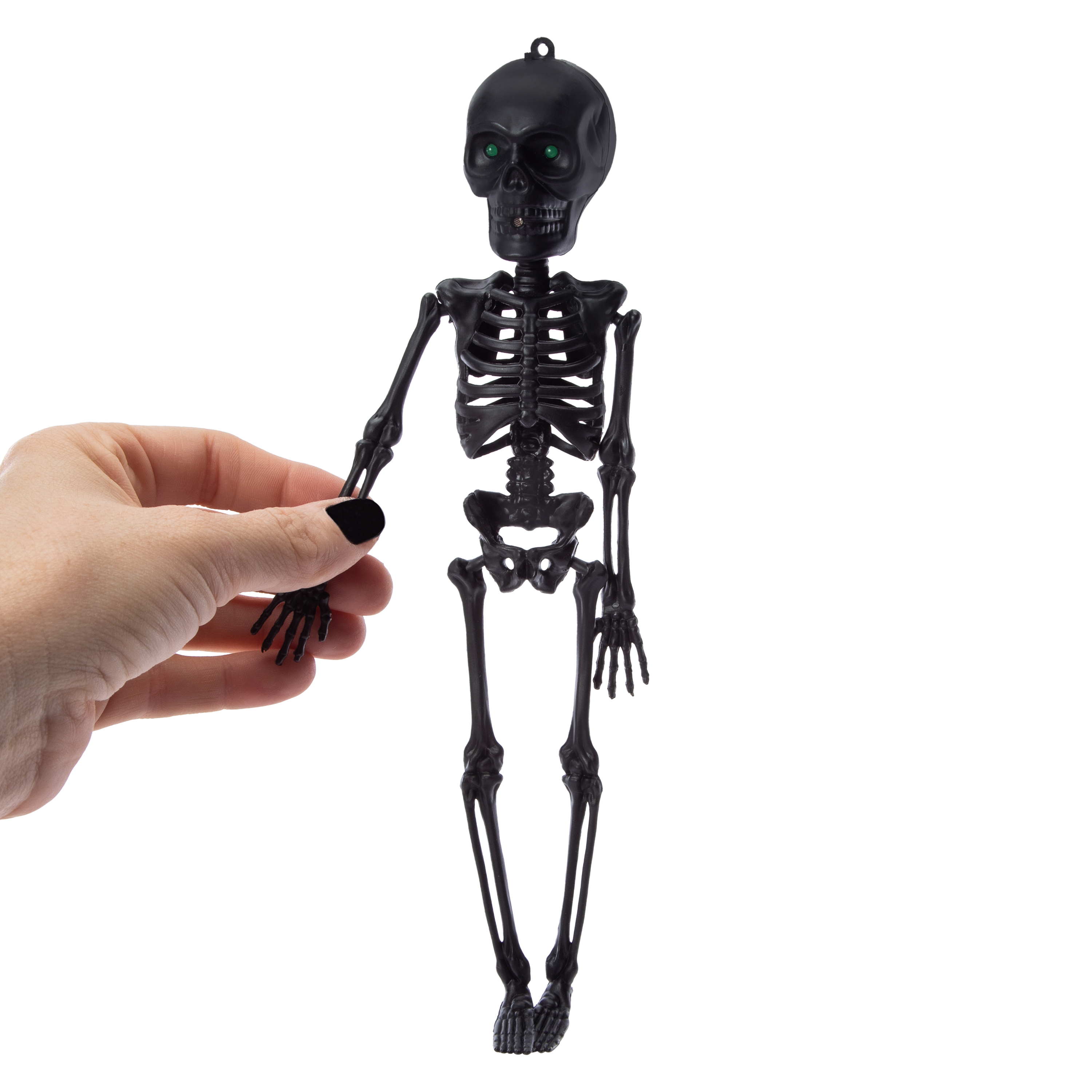 Mini Neon Skeleton With Light-Up Eyes 10in