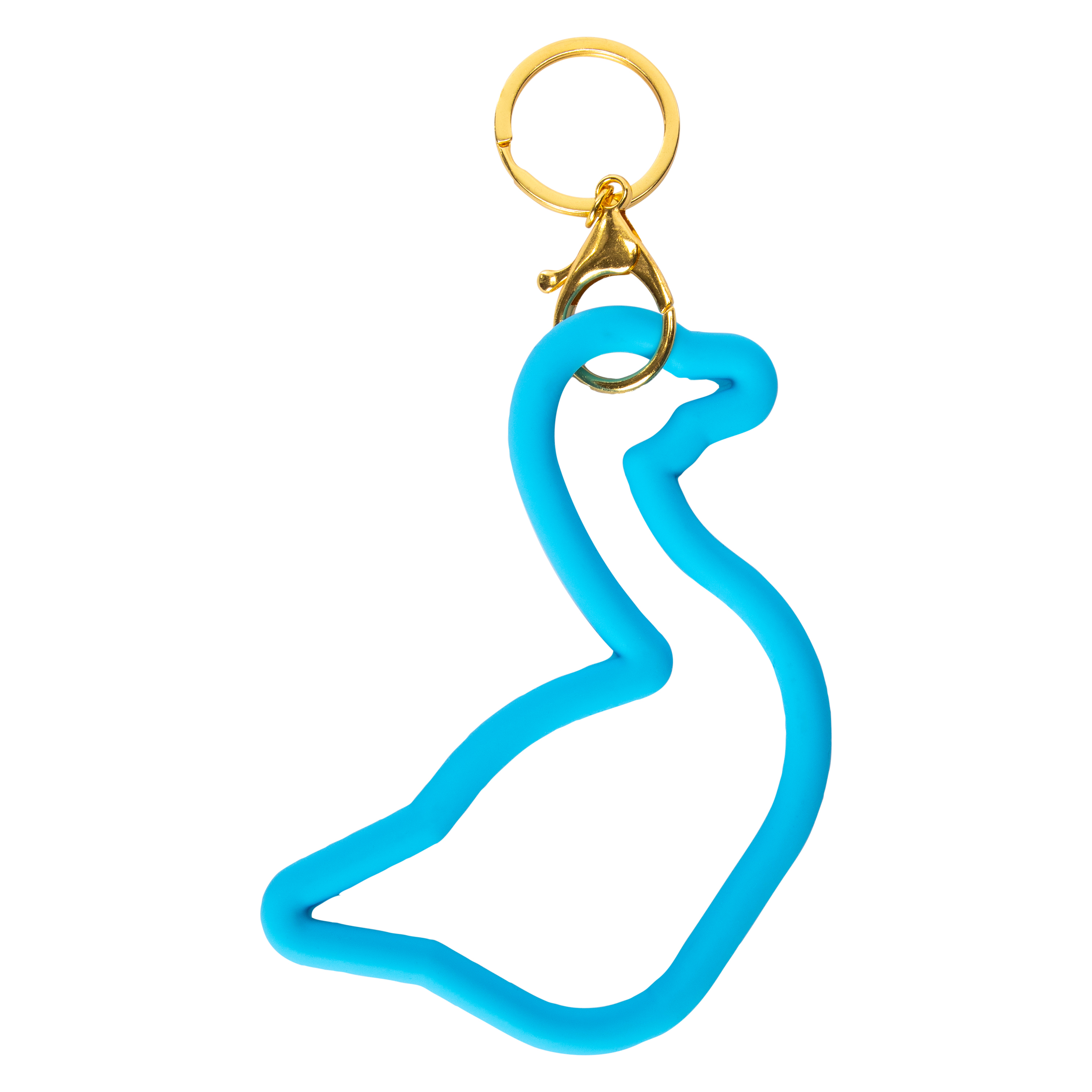 Novelty Silicone Bangle Bracelet with Keyring