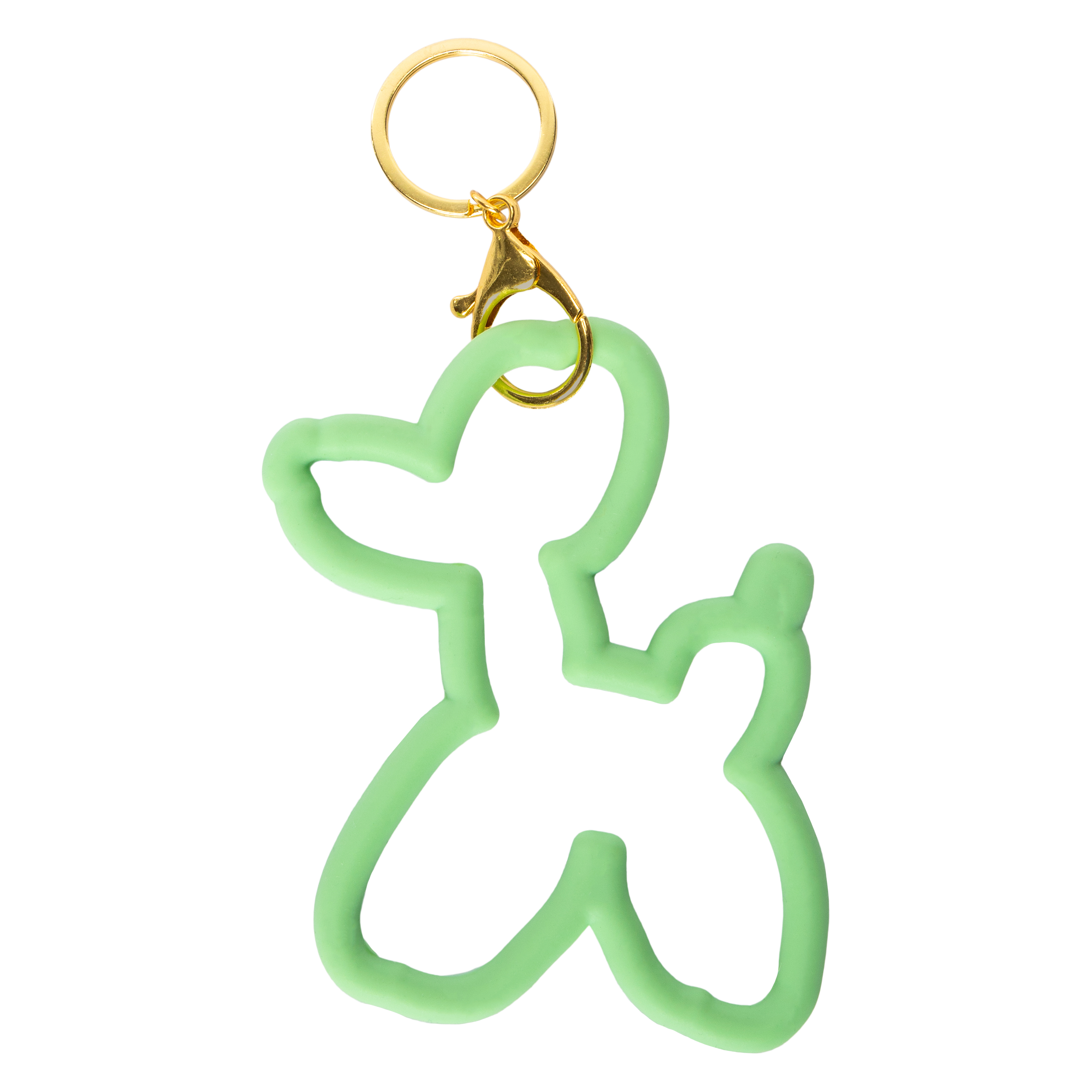 Novelty Silicone Bangle Bracelet with Keyring