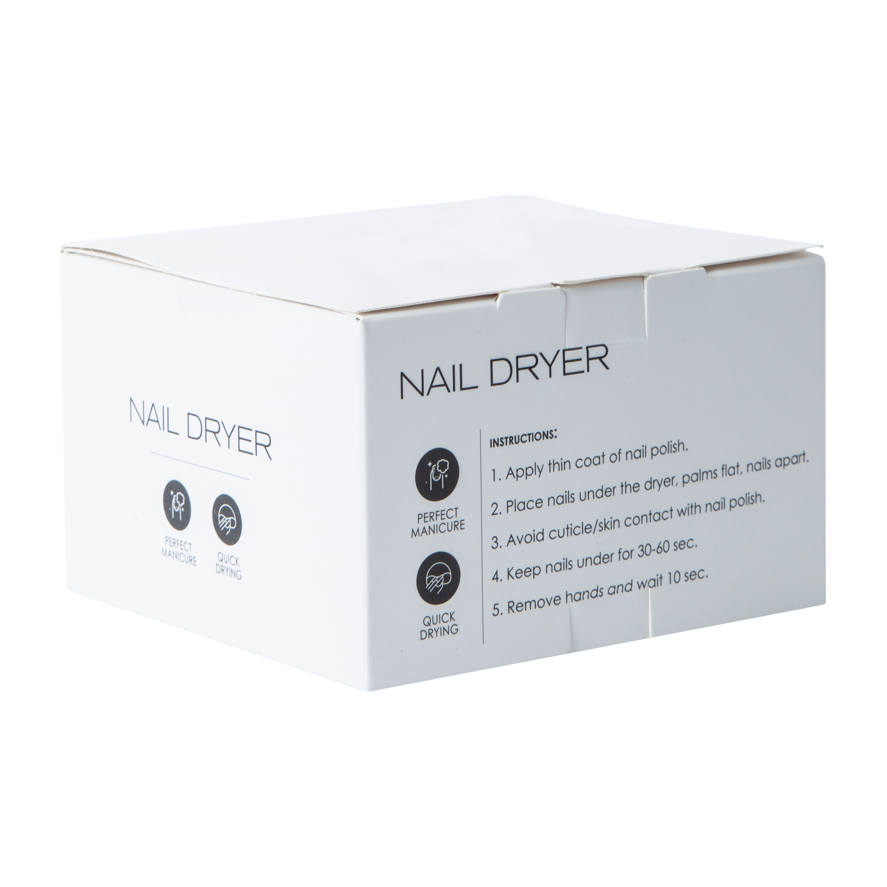 Electric Nail Dryer 5in x 4.5in