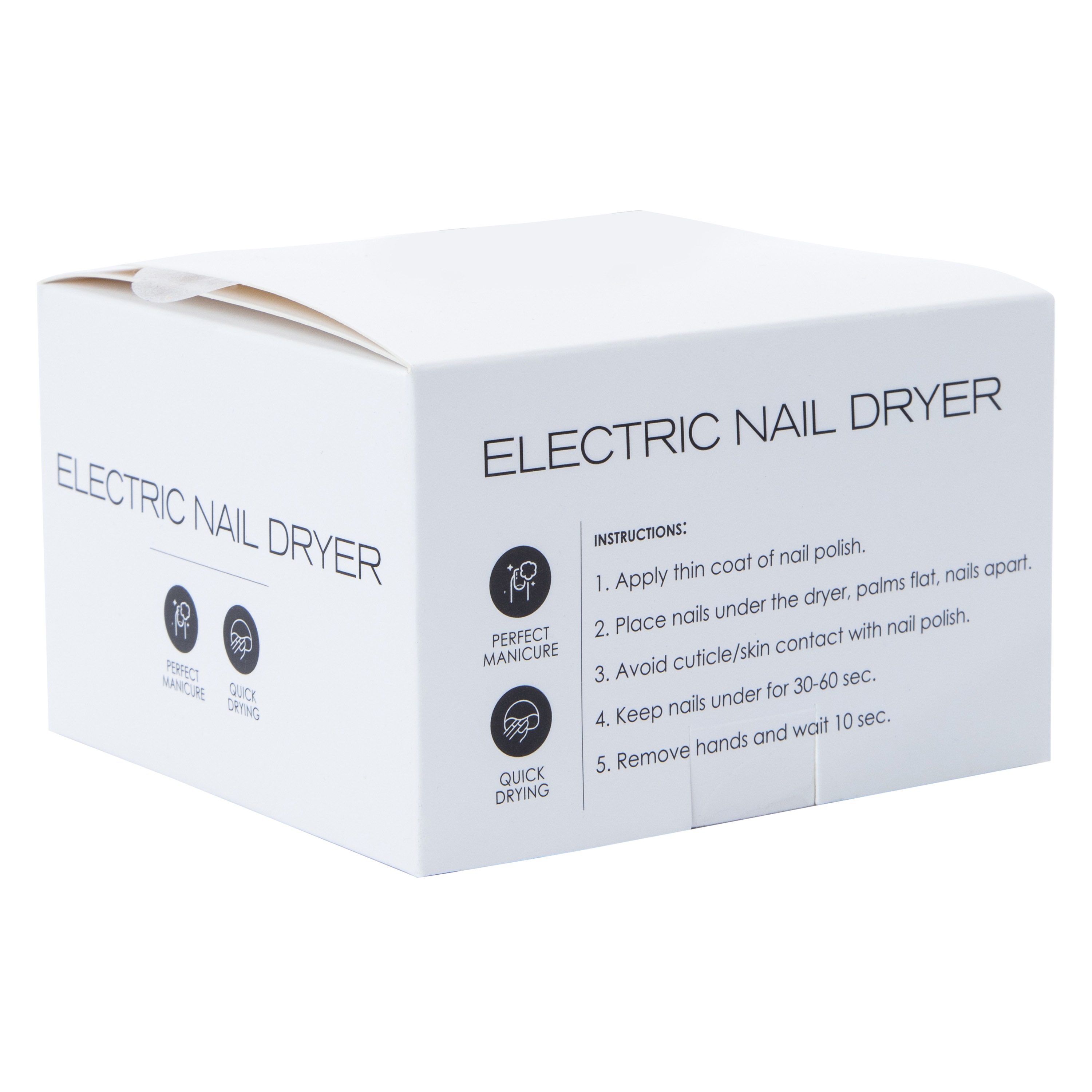 Electric Nail Dryer 5in x 4.5in