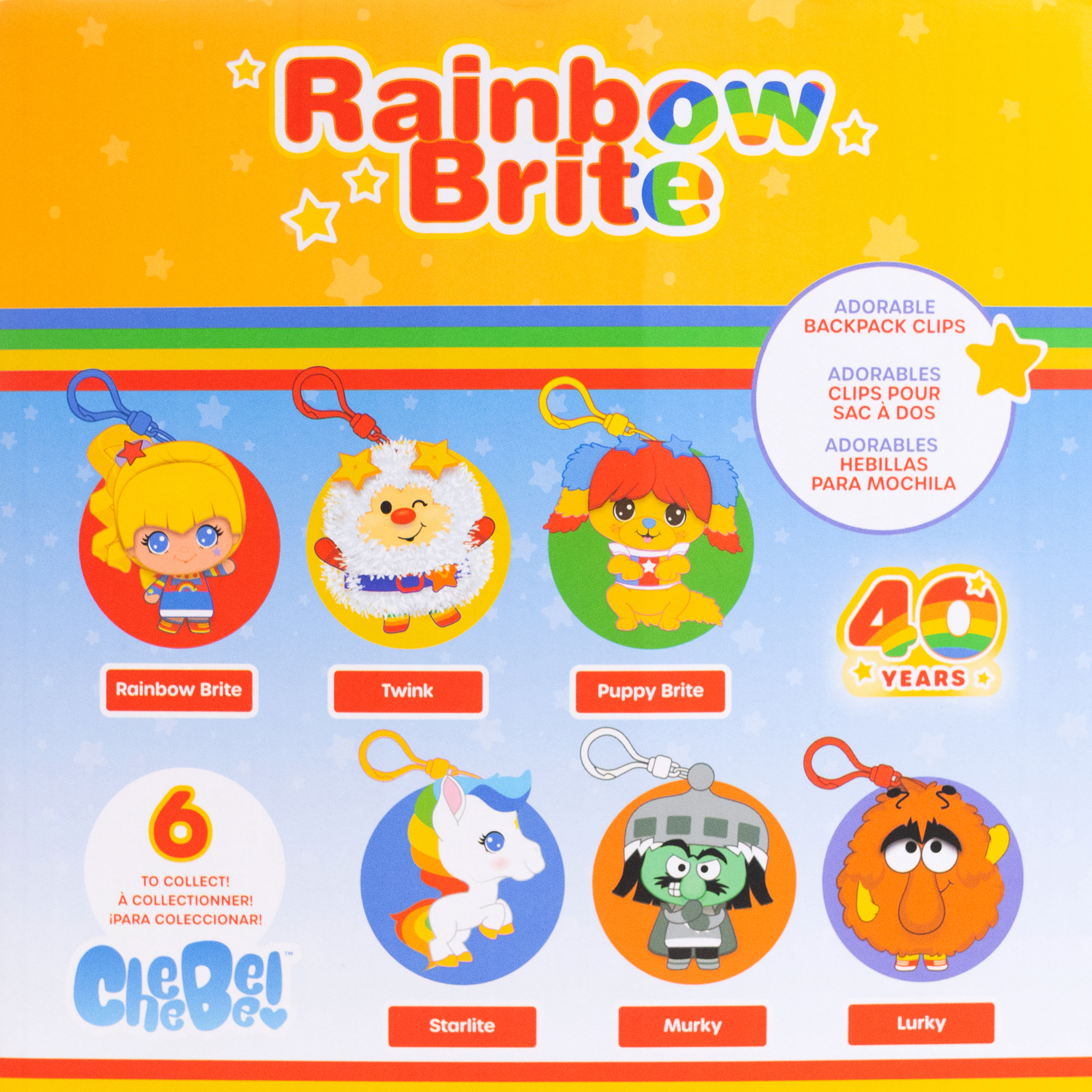 Rainbow Brite Backpack Clip Blind Bag