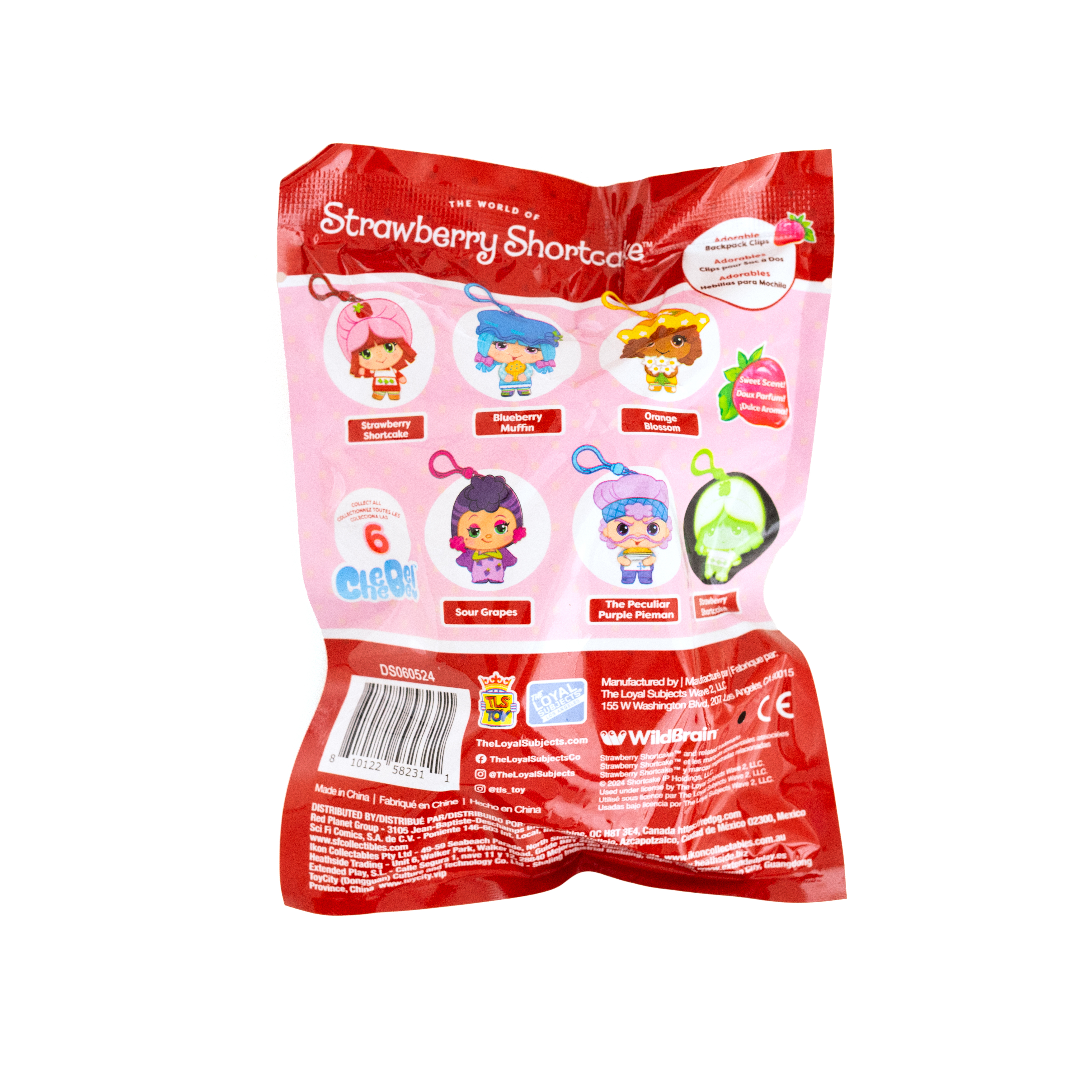 The World Of Strawberry Shortcake™ Backpack Clip Blind Bag