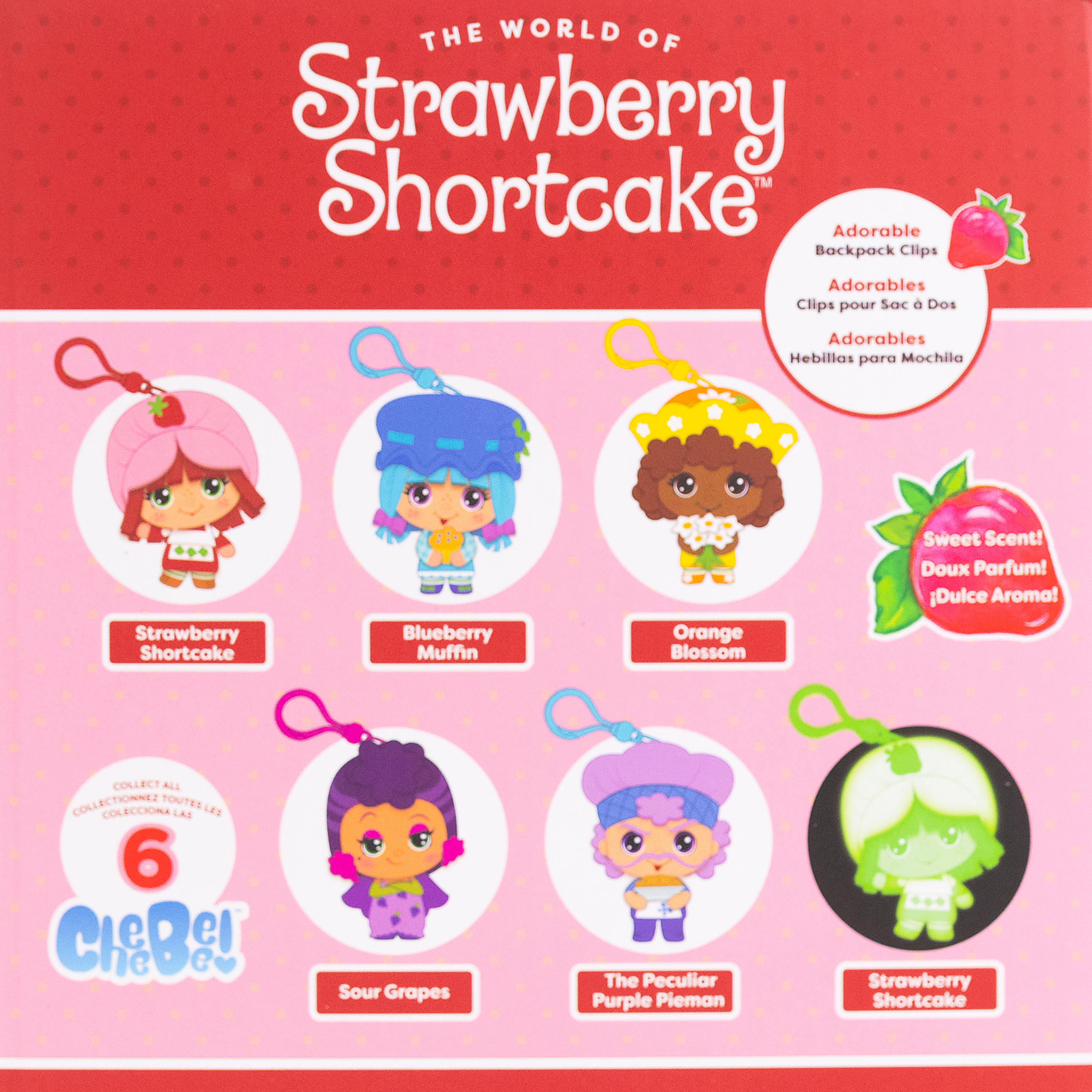 The World Of Strawberry Shortcake™ Backpack Clip Blind Bag