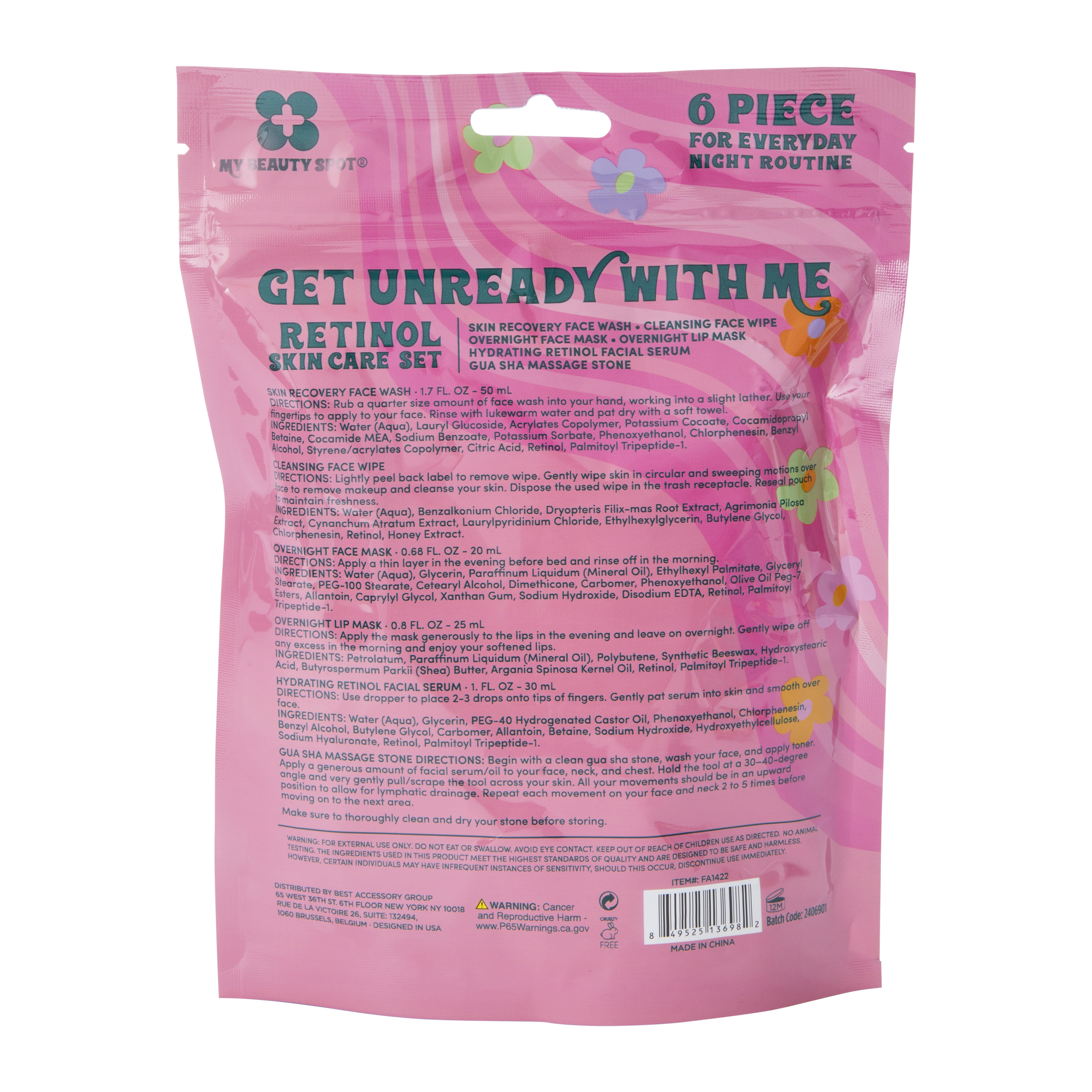 The Beauty Spot® Skincare Set 6-Piece