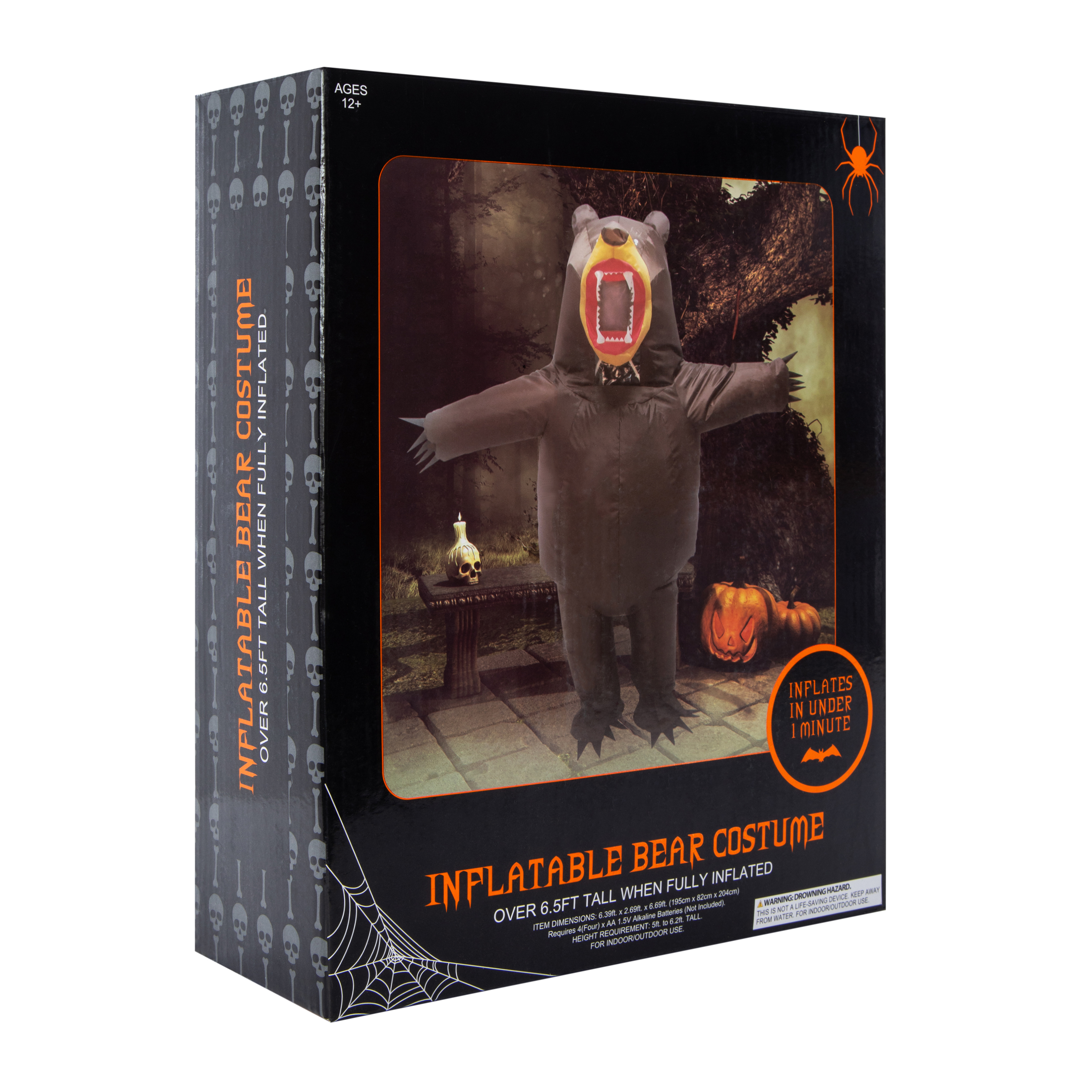 Inflatable Bear Halloween Costume 6.5ft