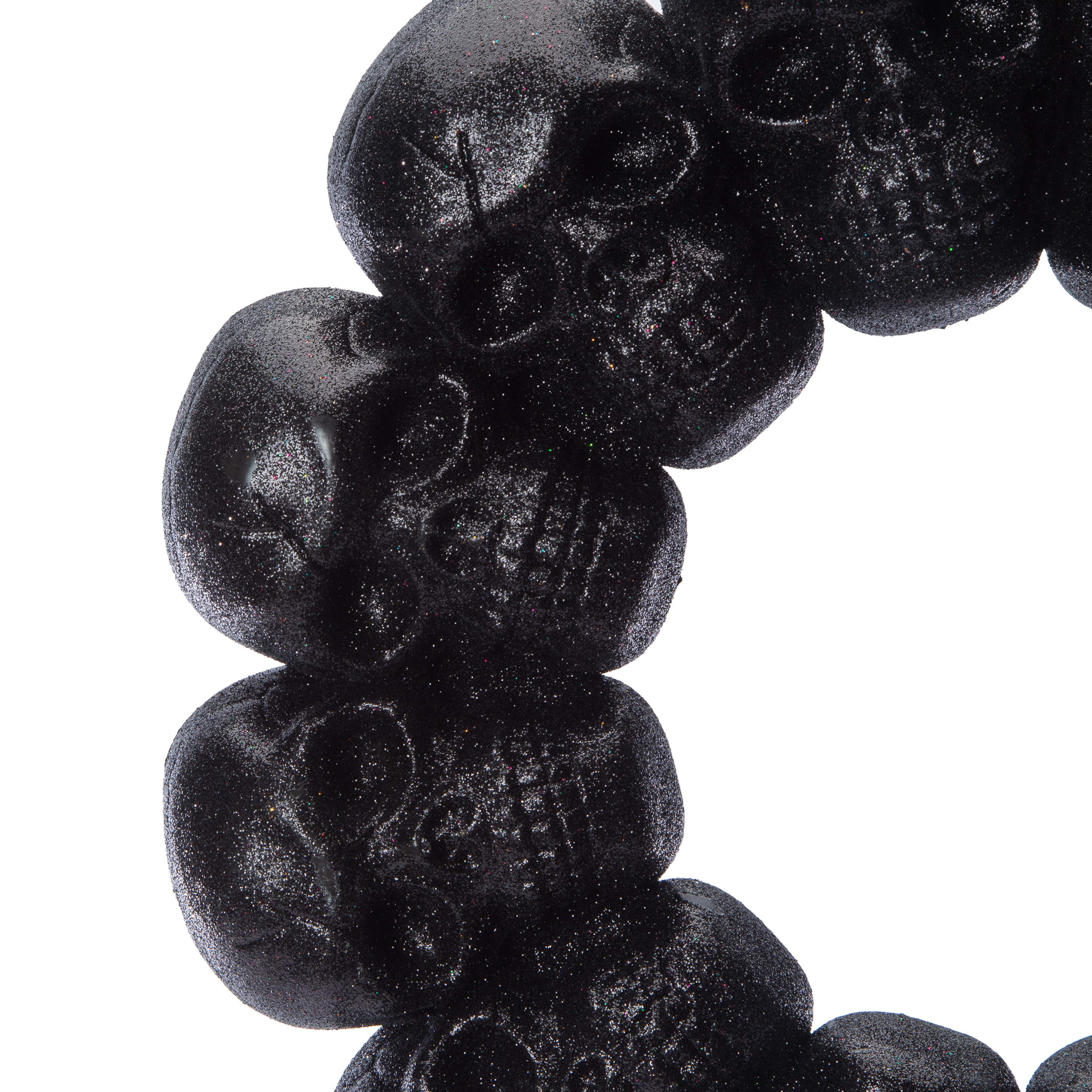 Halloween Skull Wreath 15.35in