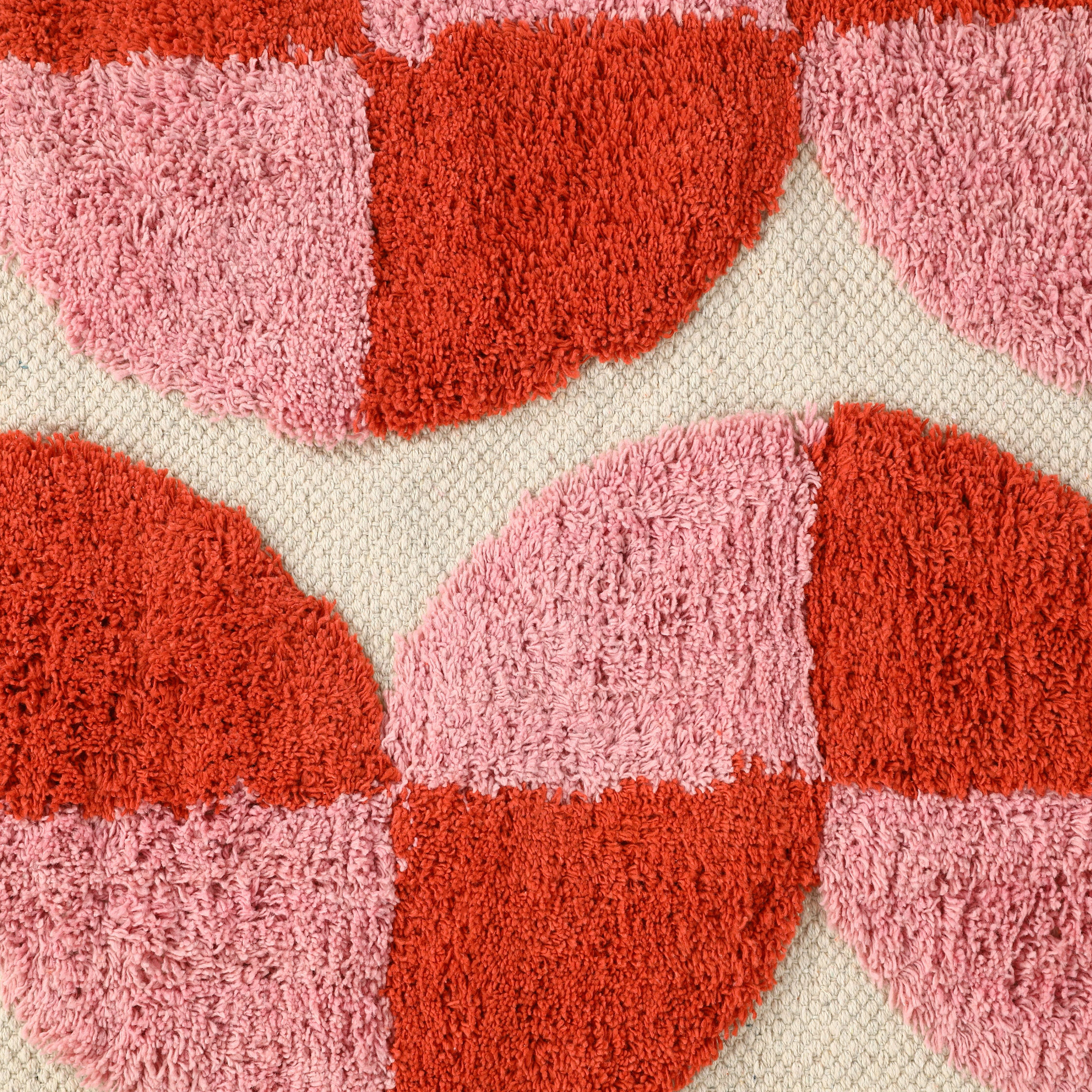 Wavy Textured Accent Rug 24in x 36in