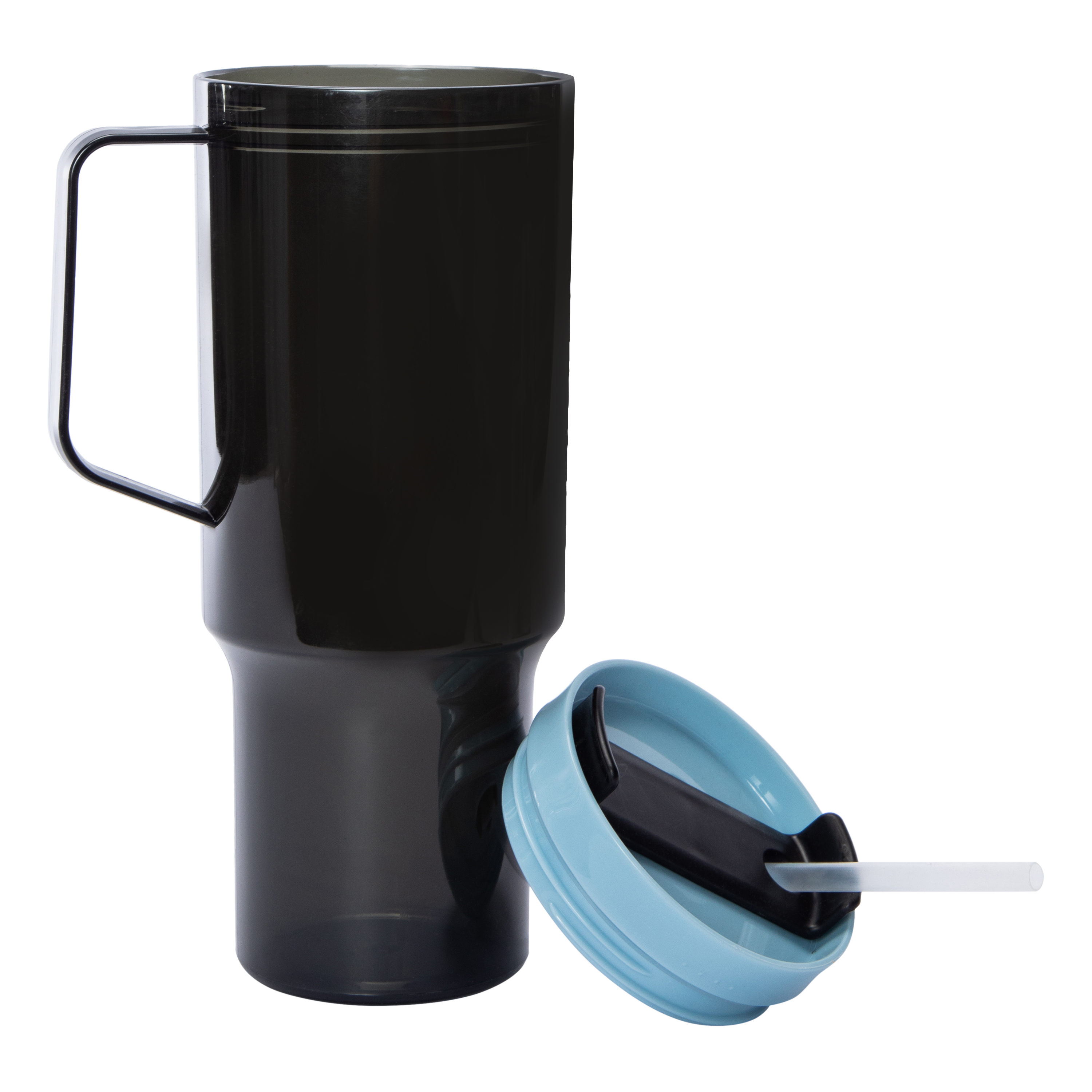 40oz Clear Hydraquench Tumbler With Handle