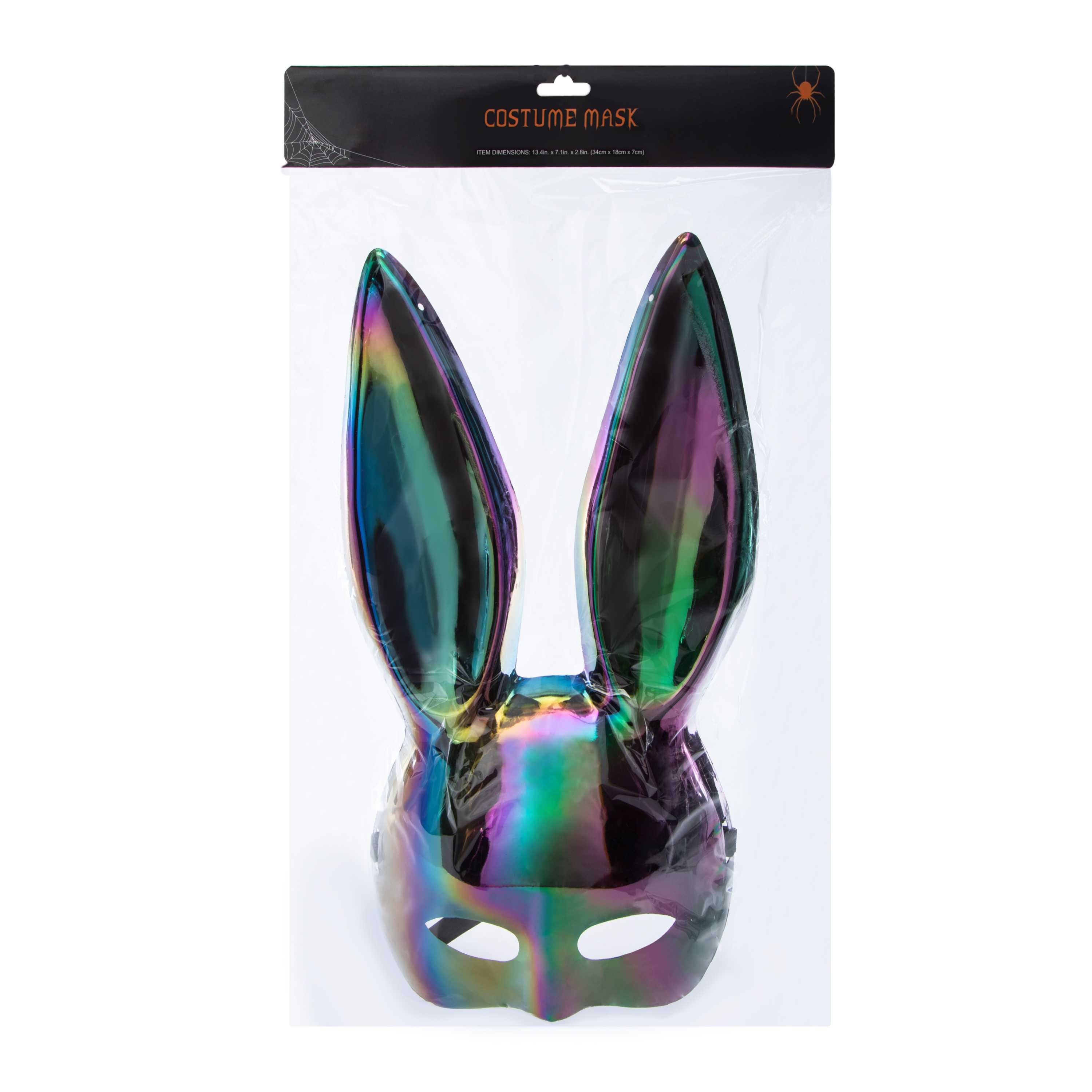 Sleek Bunny Ears Mask Halloween Costume