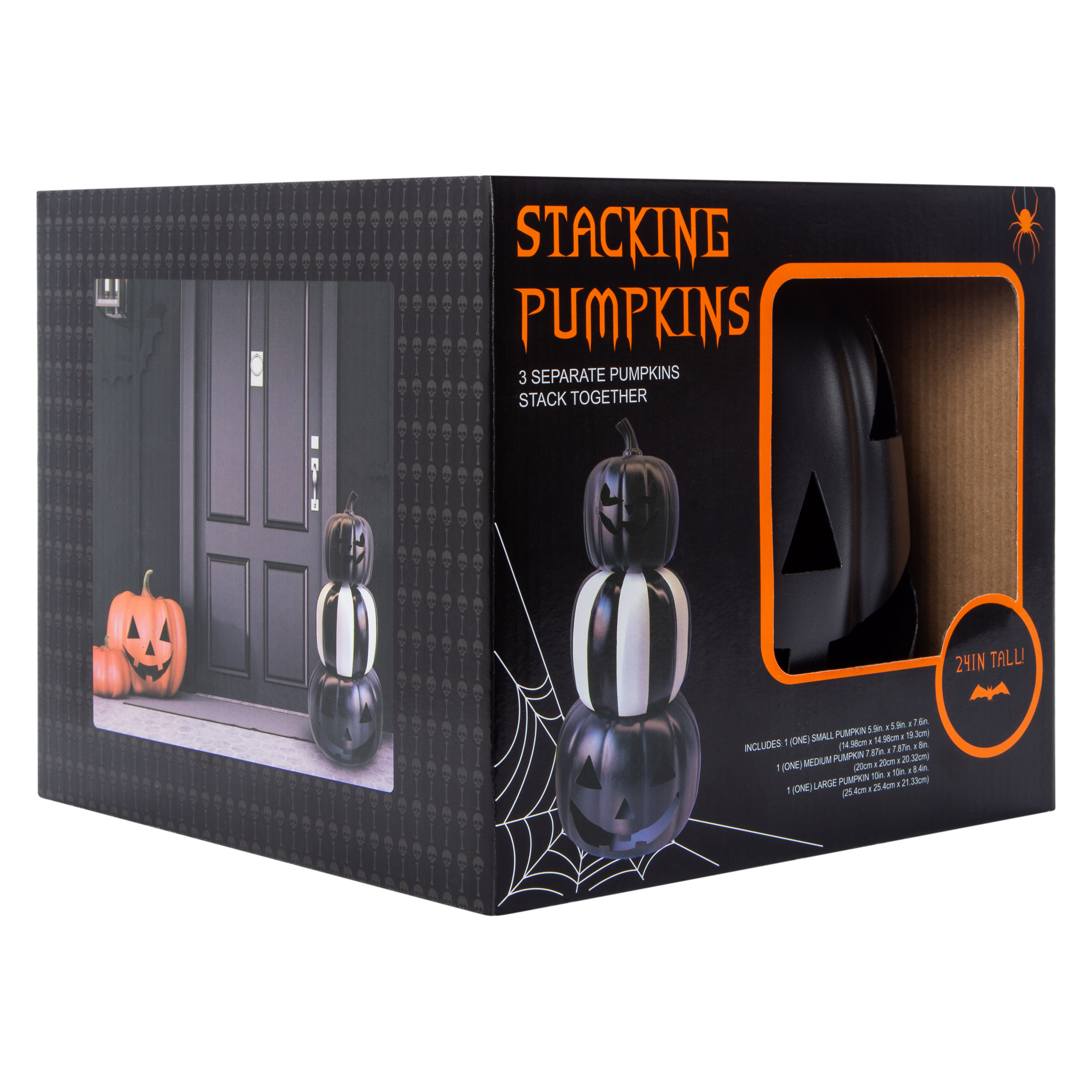 Stacking Pumpkins 3-Count
