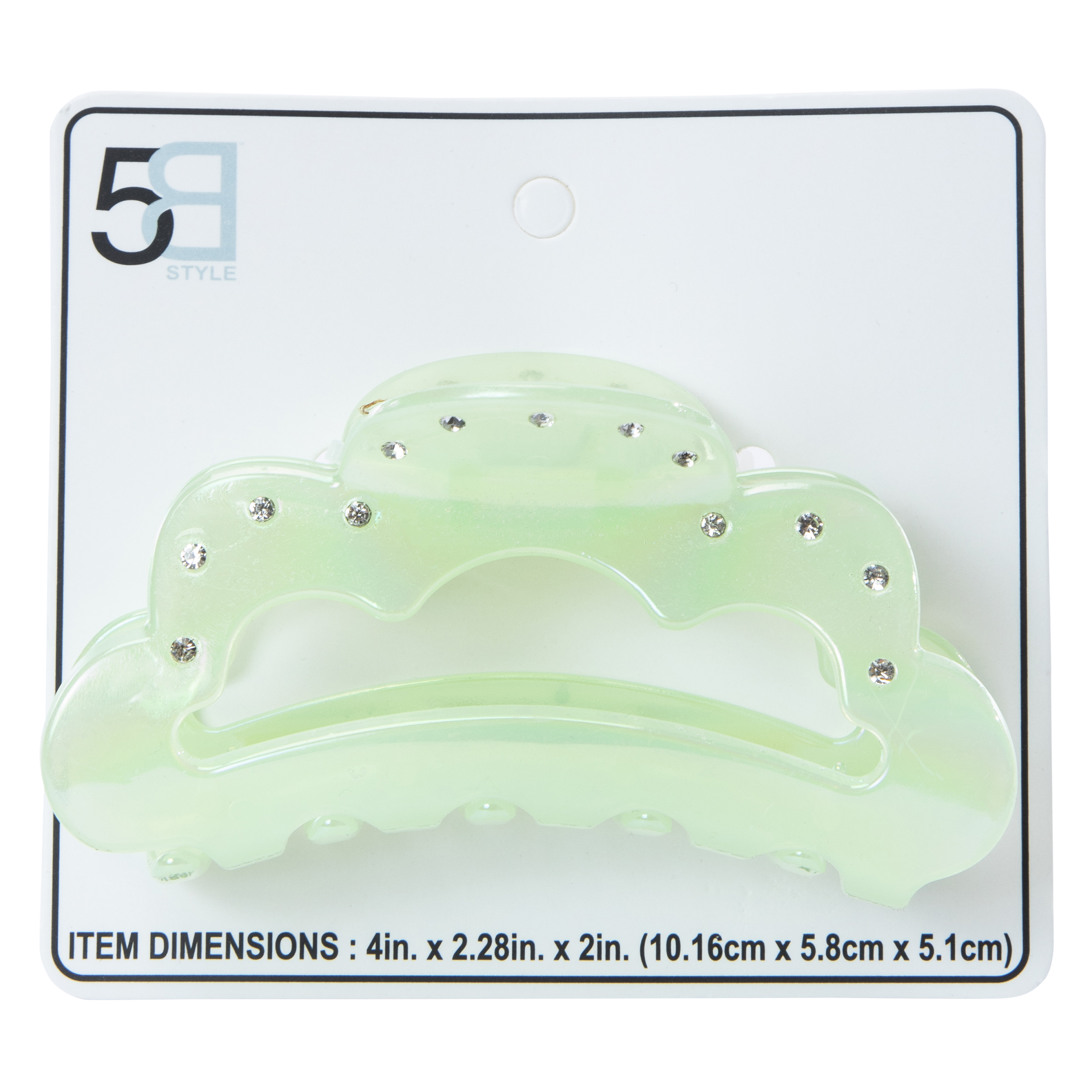 Rhinestone Cloud Claw Clip 4in x 2.28in | Five Below