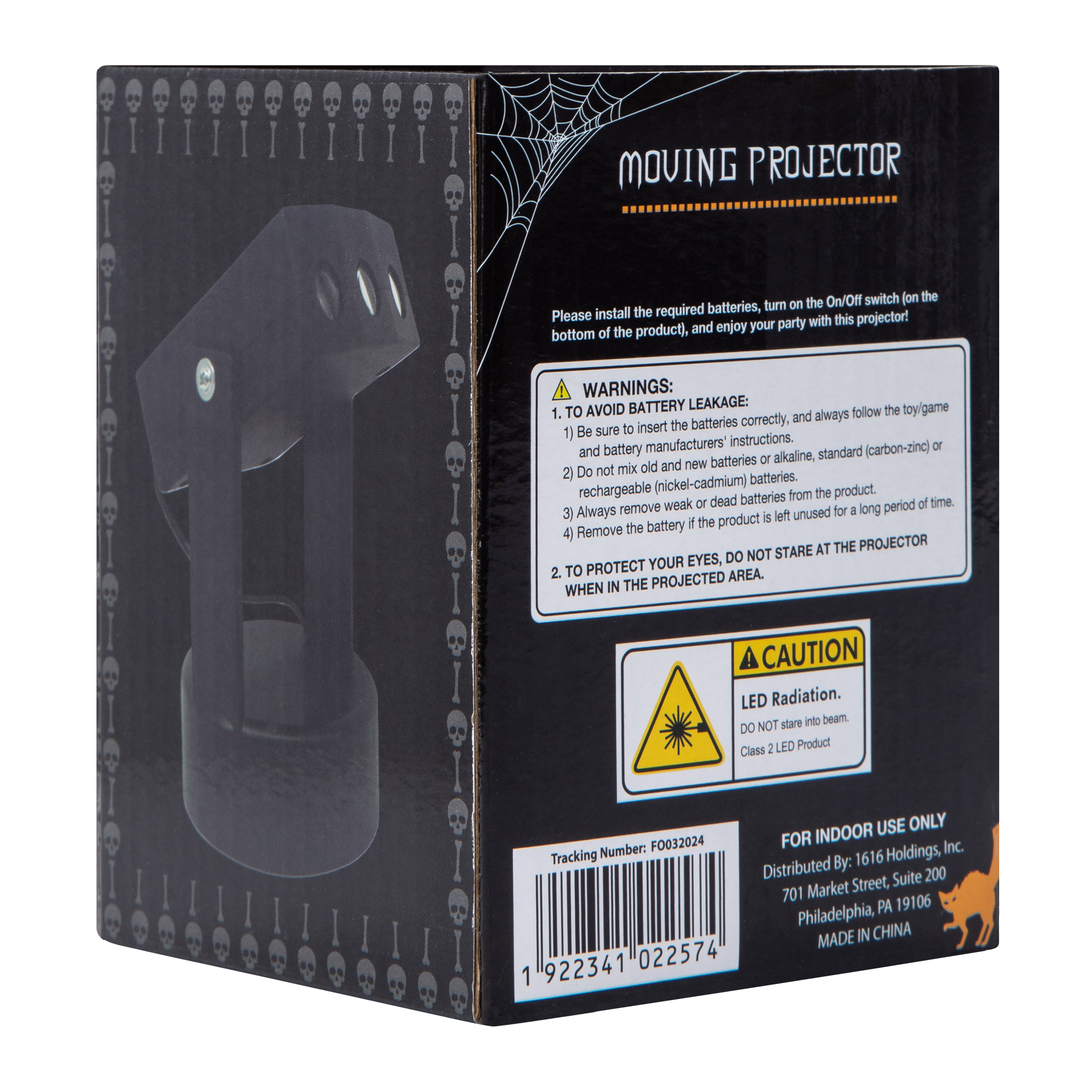 Moving Skeletons Halloween Projector