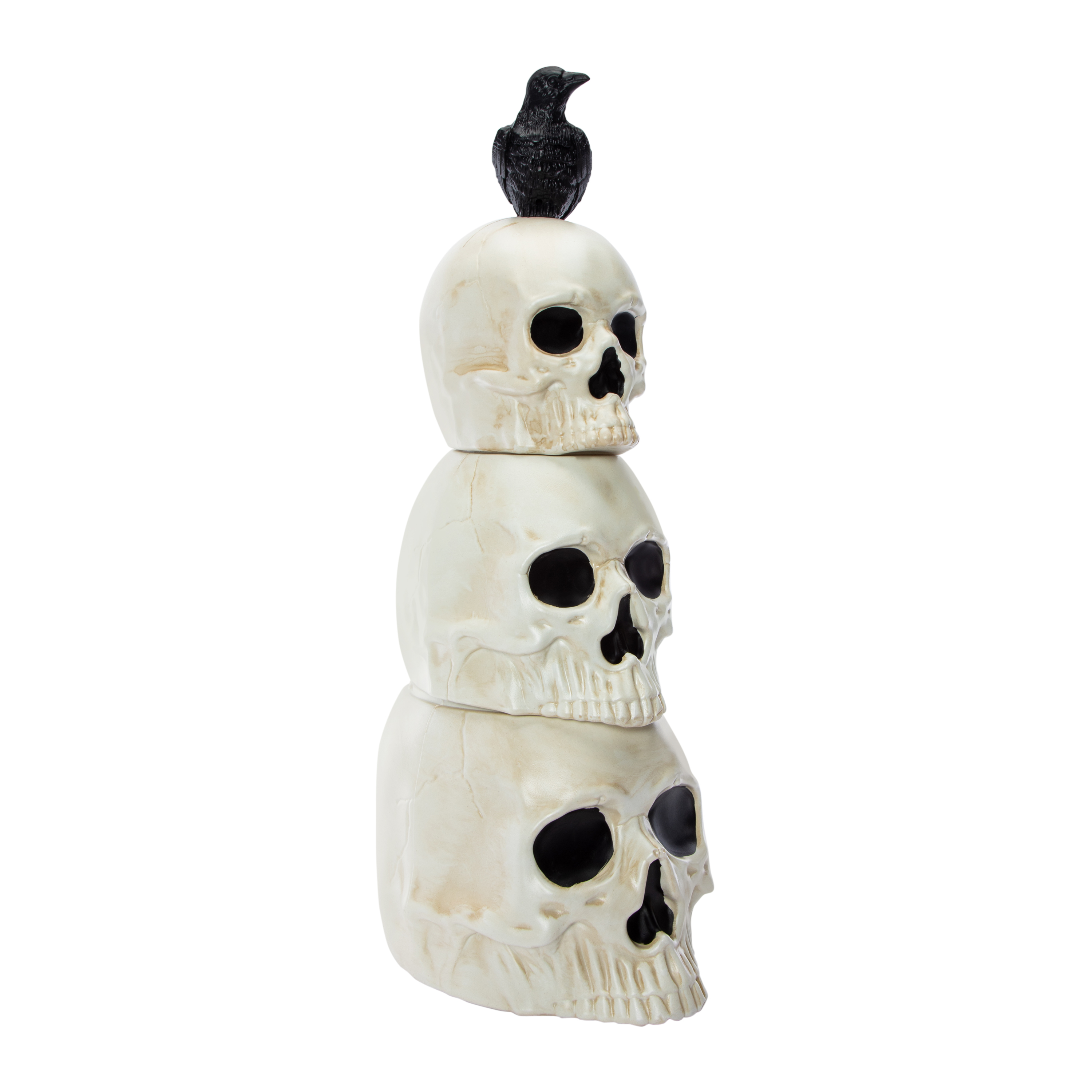 ★tow tow archive★ Hocus Pocus Bracelet Skull White TBH42AB Two's Company TC 82133 Spooktacular Ghost Bowl w/Picks