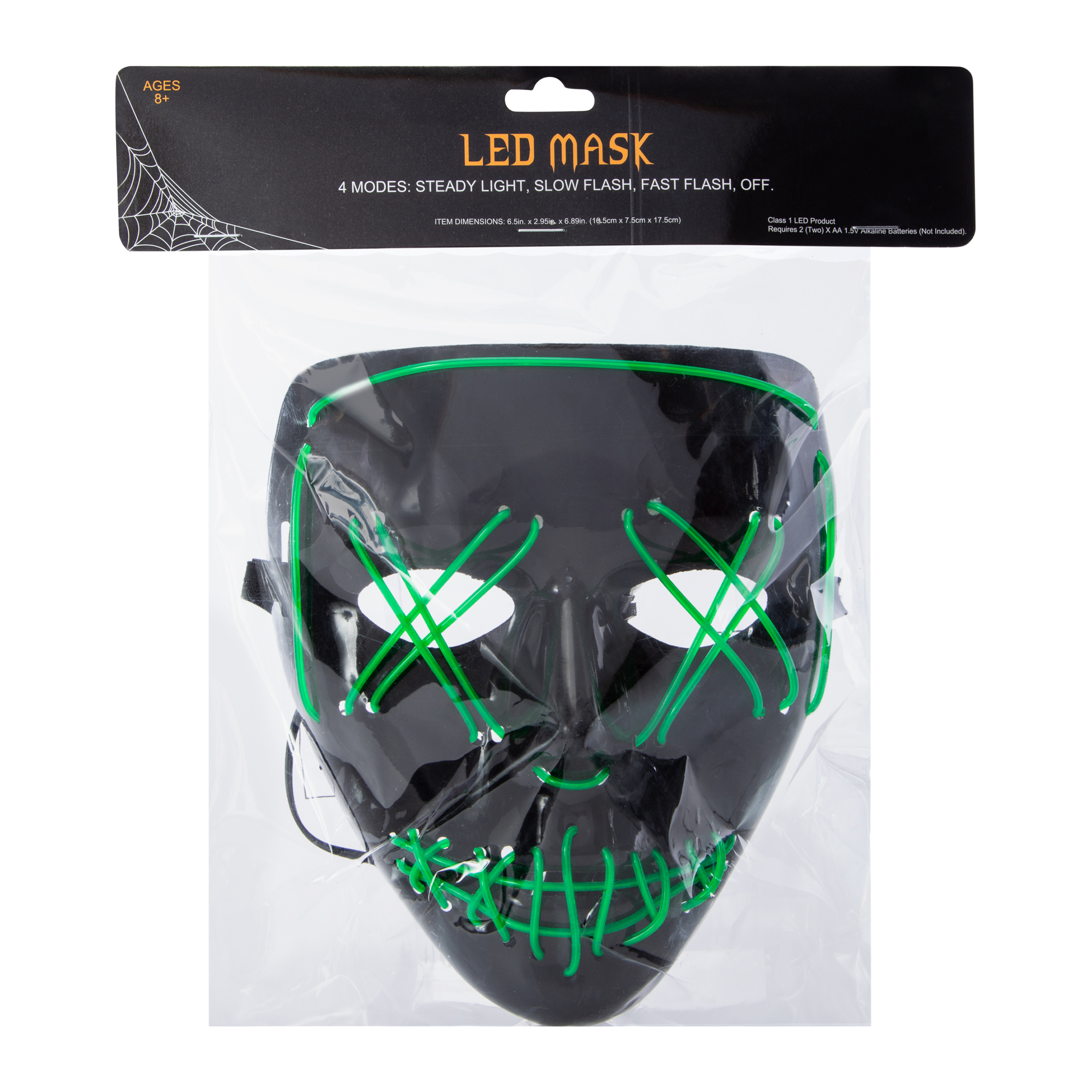 Creepy LED Halloween Mask