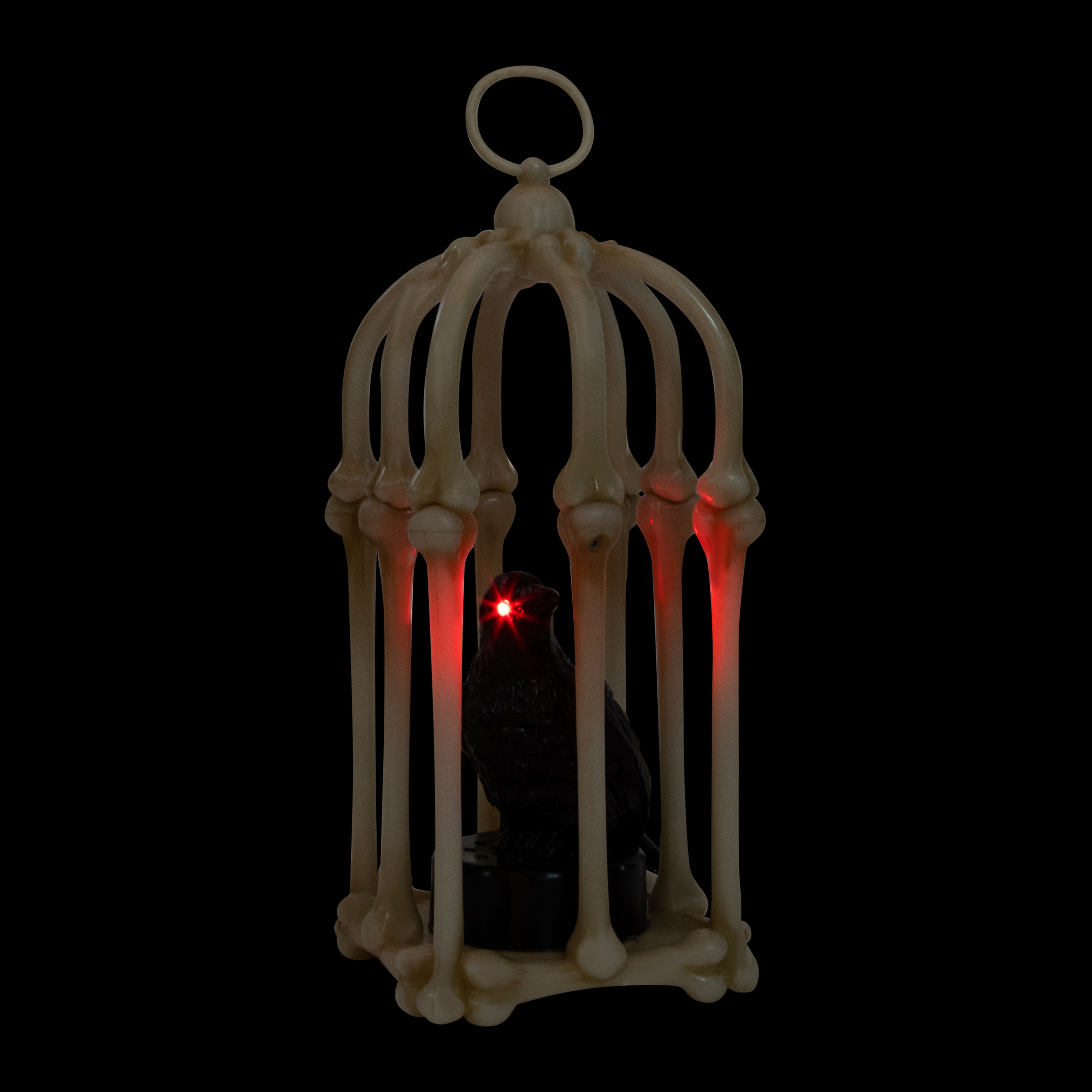 LED Bird Cage Halloween Decor 5in x 11in