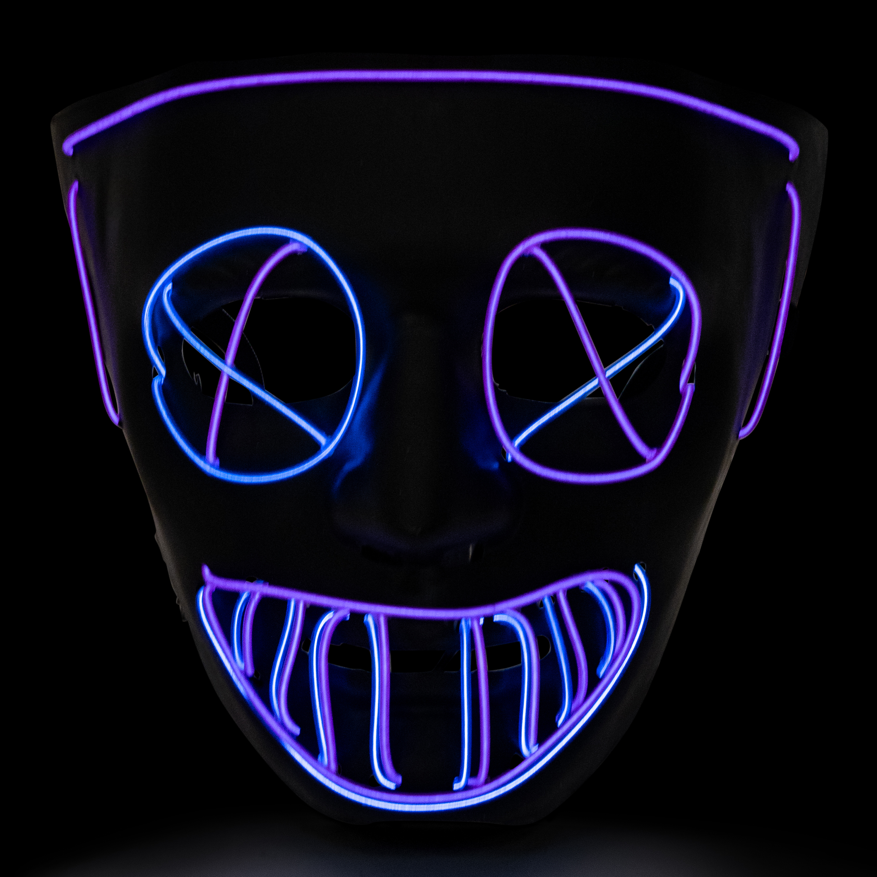 Two-Tone LED Halloween Mask