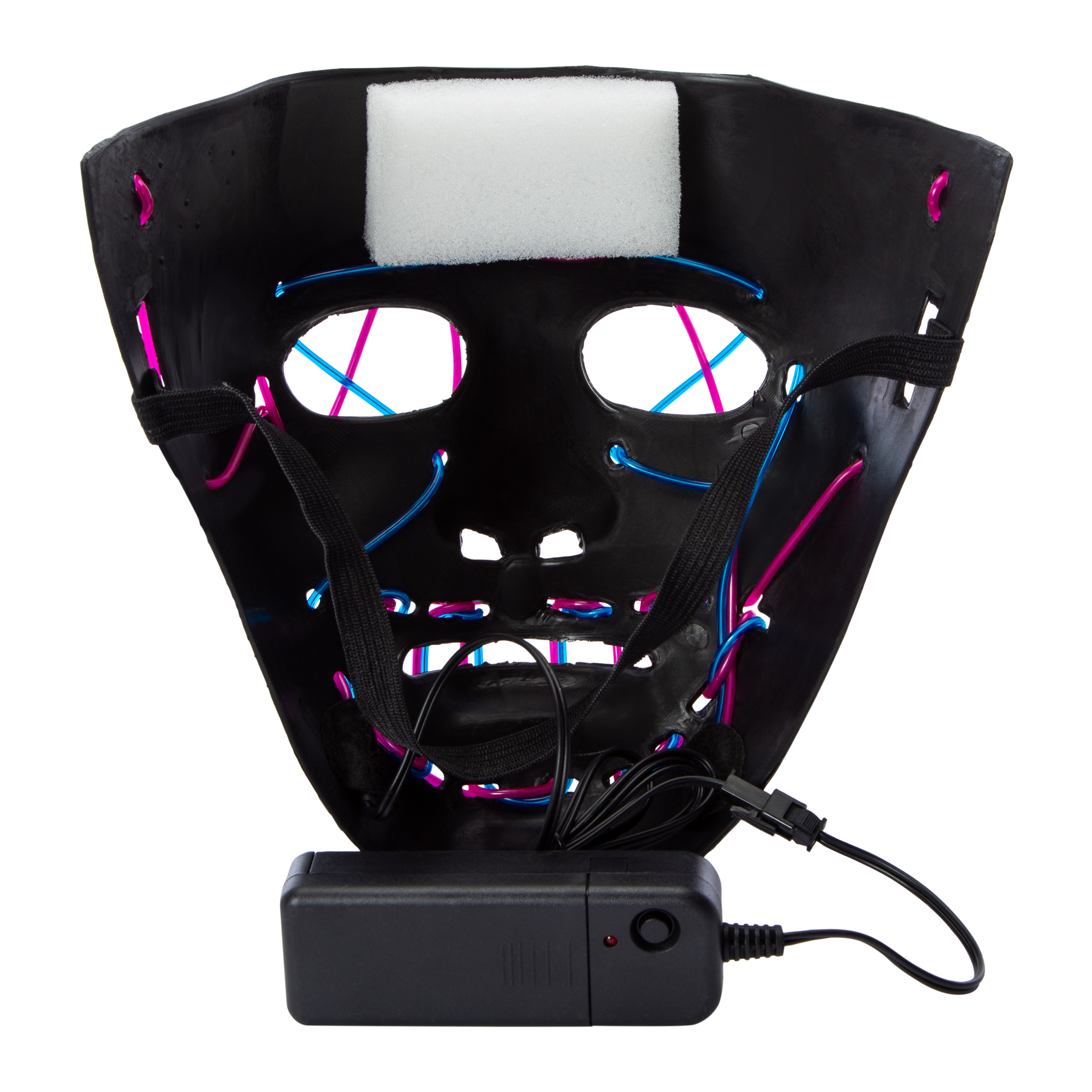 Two-Tone LED Halloween Mask