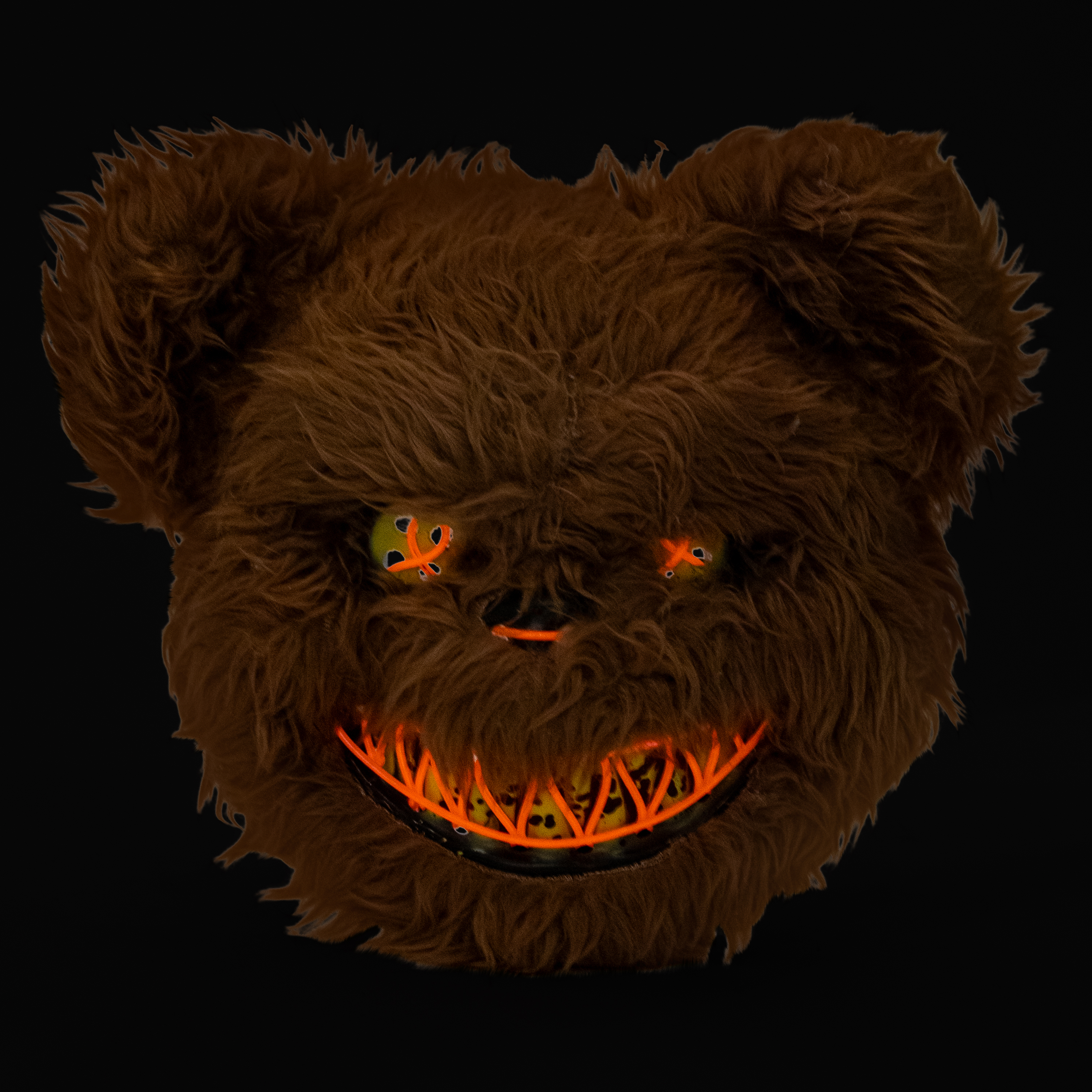 LED Haunted Animal Mask Halloween Costume