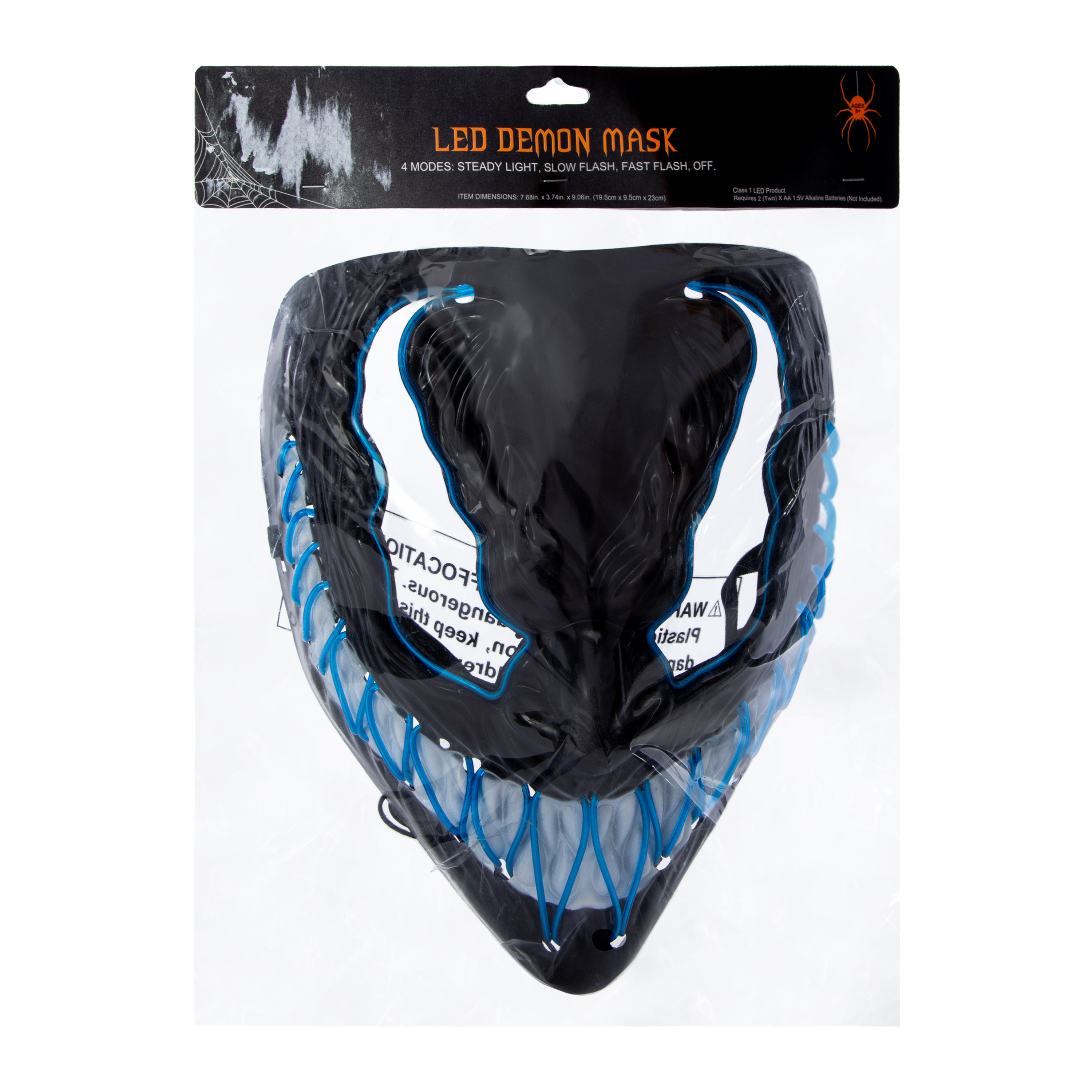 LED Demon Mask Halloween Costume