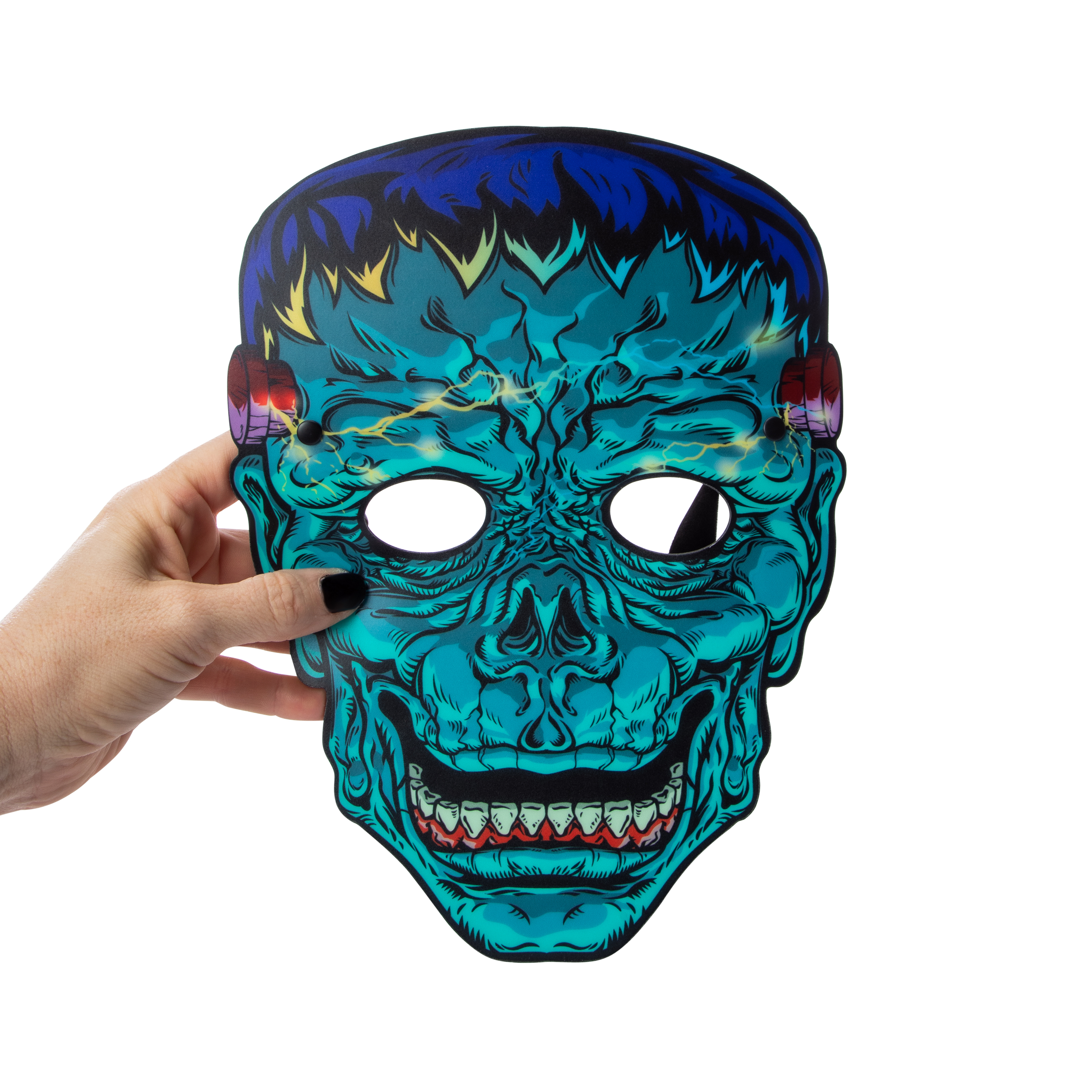 2D Light-Up Halloween Mask