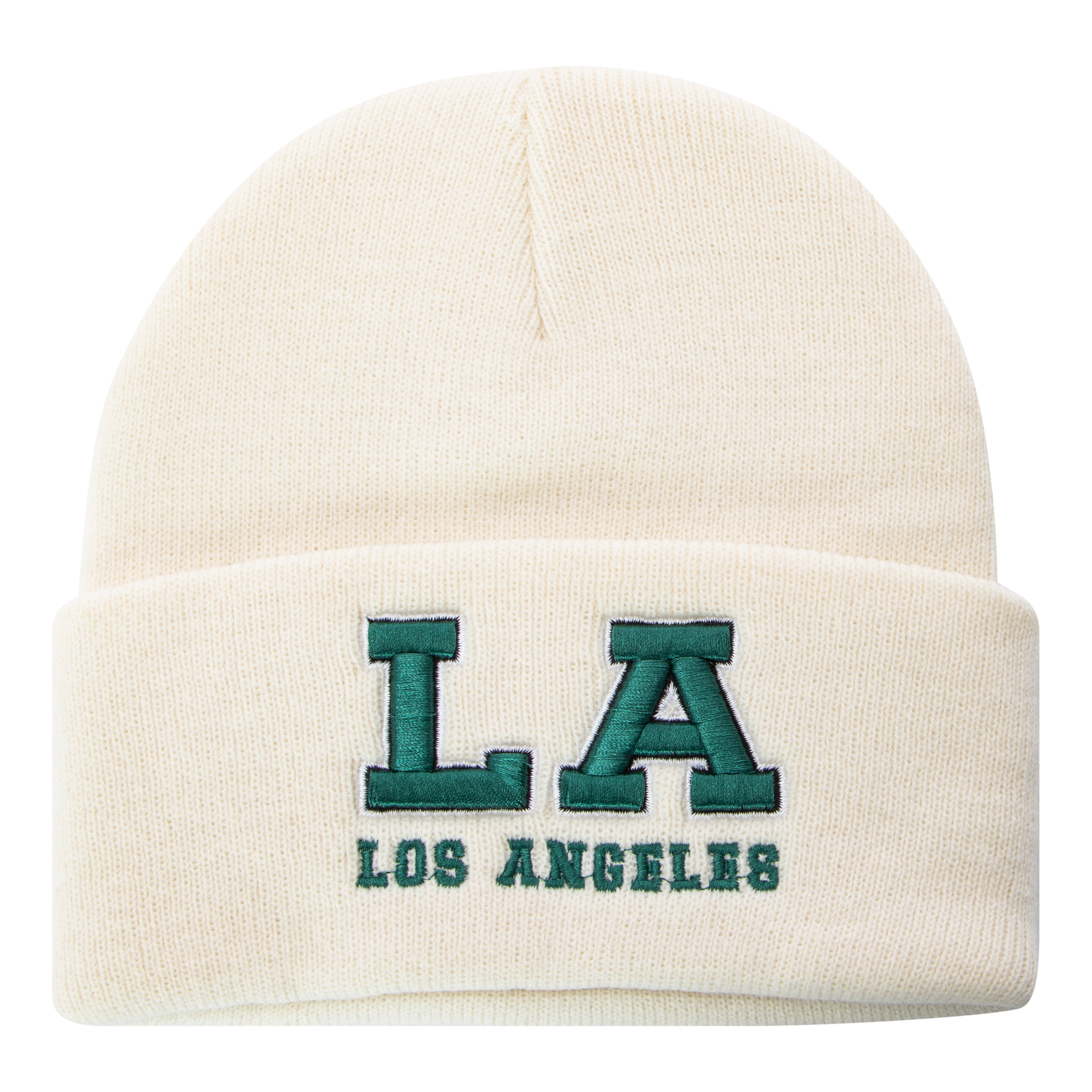 Embroidered City Beanie Hat