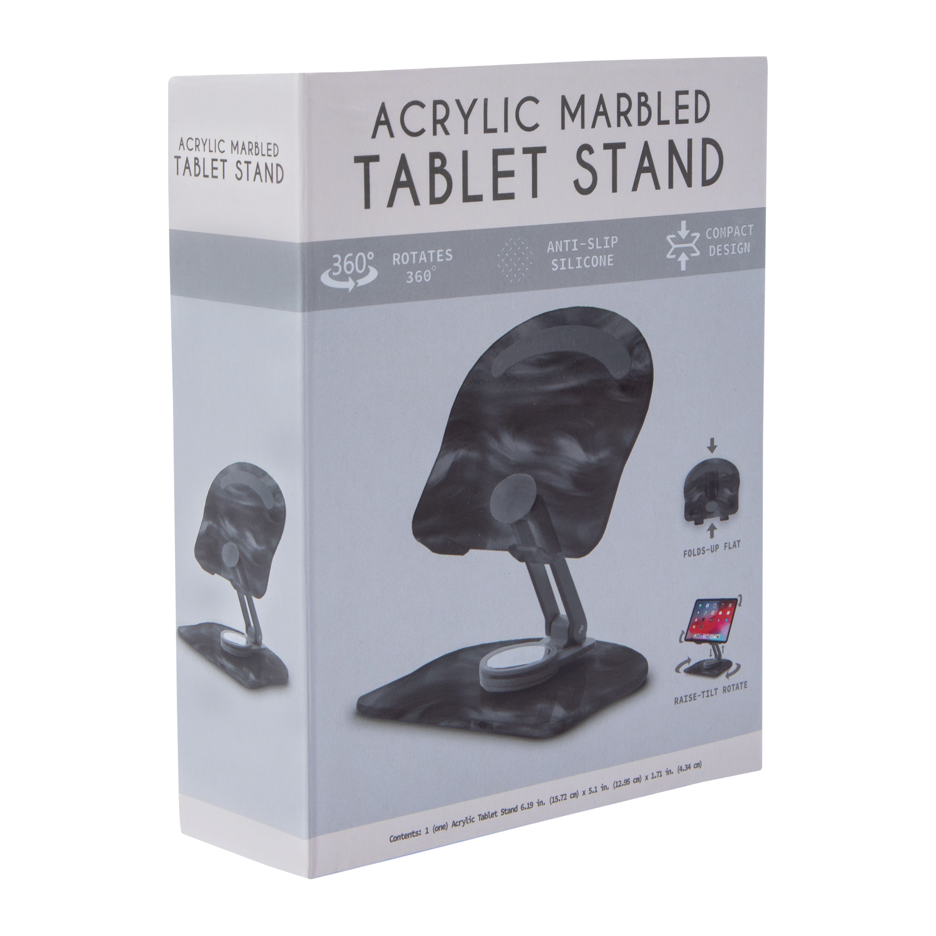 Acrylic Tablet Stand 5.1in x 6.19in