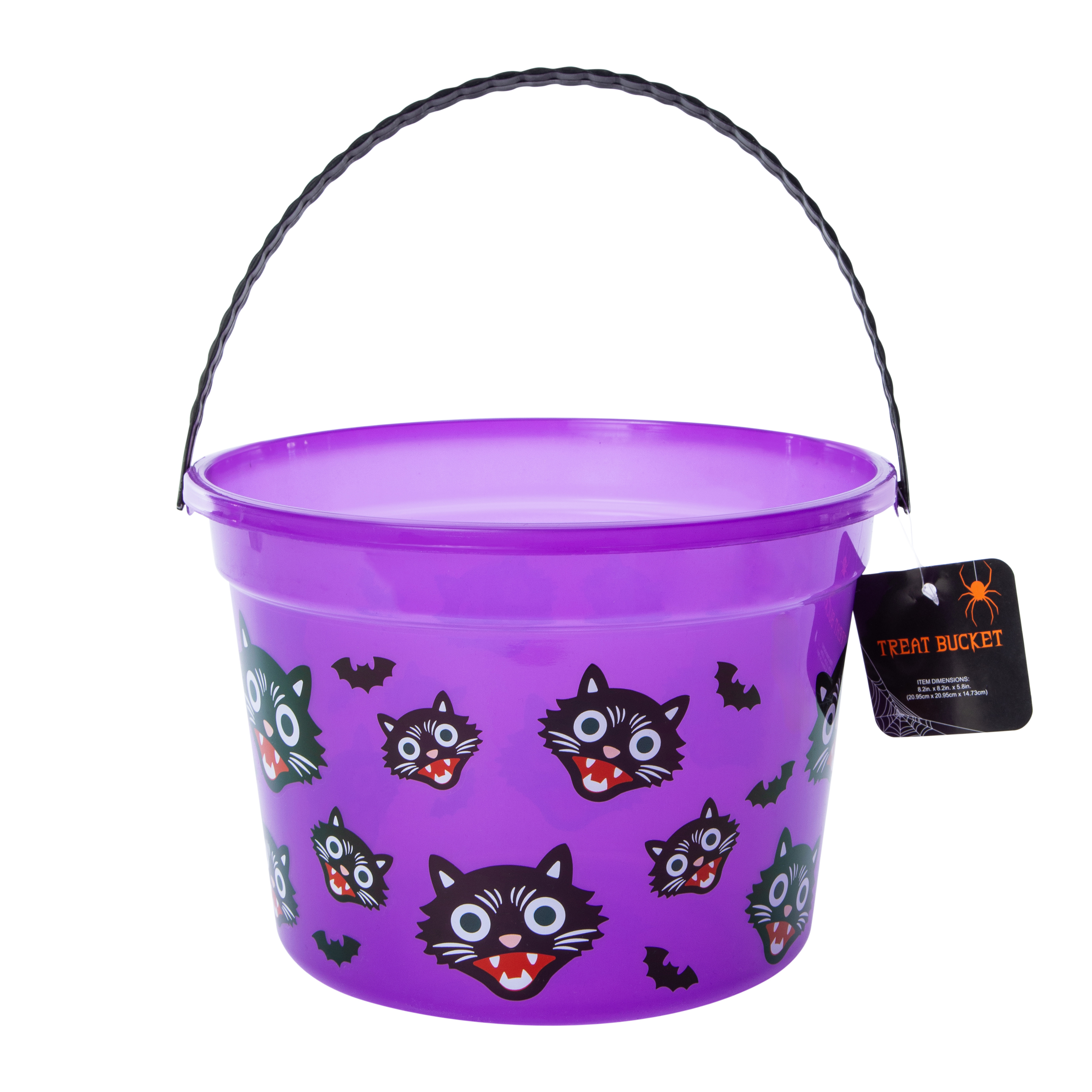 Halloween Treat Bucket 8.2in x 5.8in