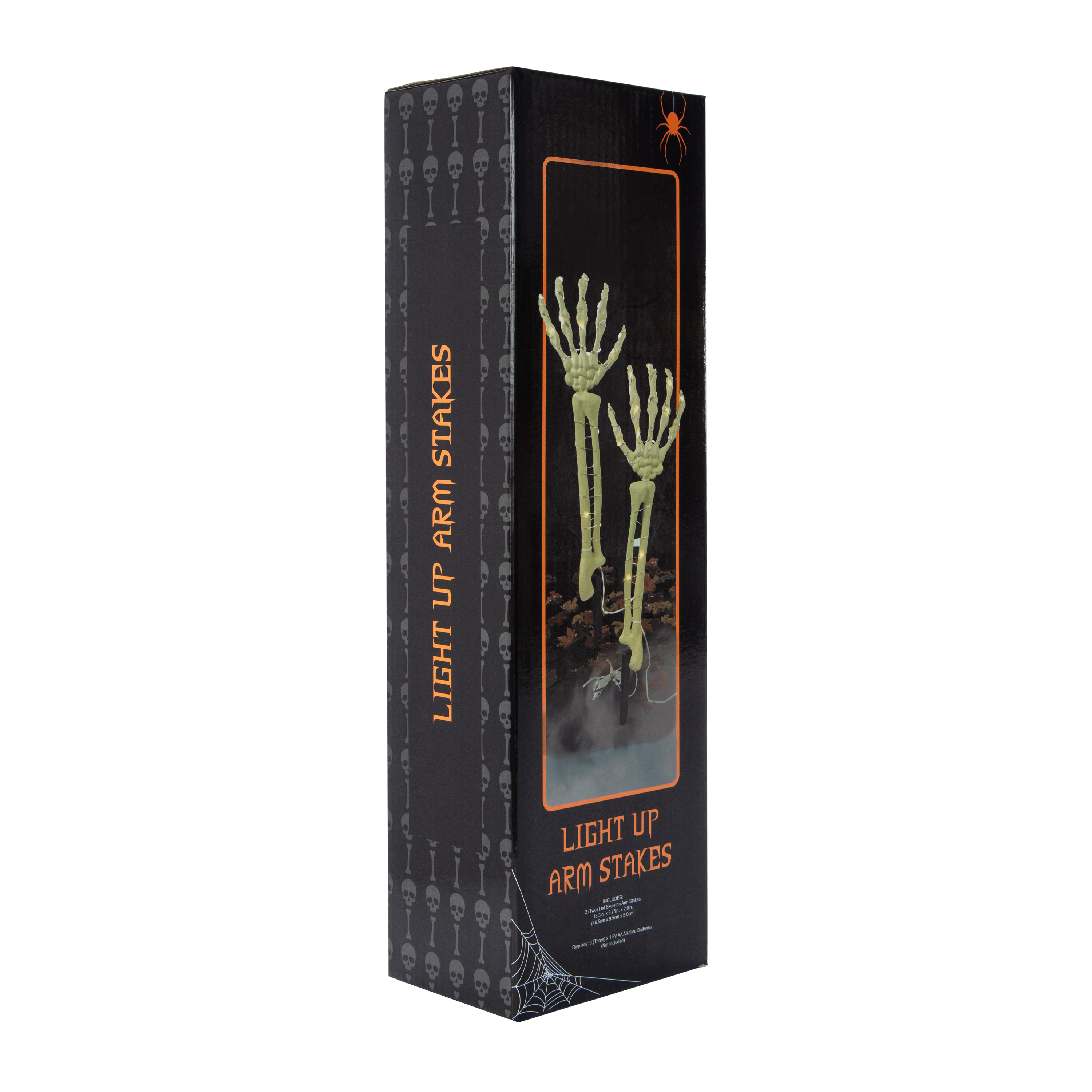 Light-Up Skeleton Arm Stakes 2-Count