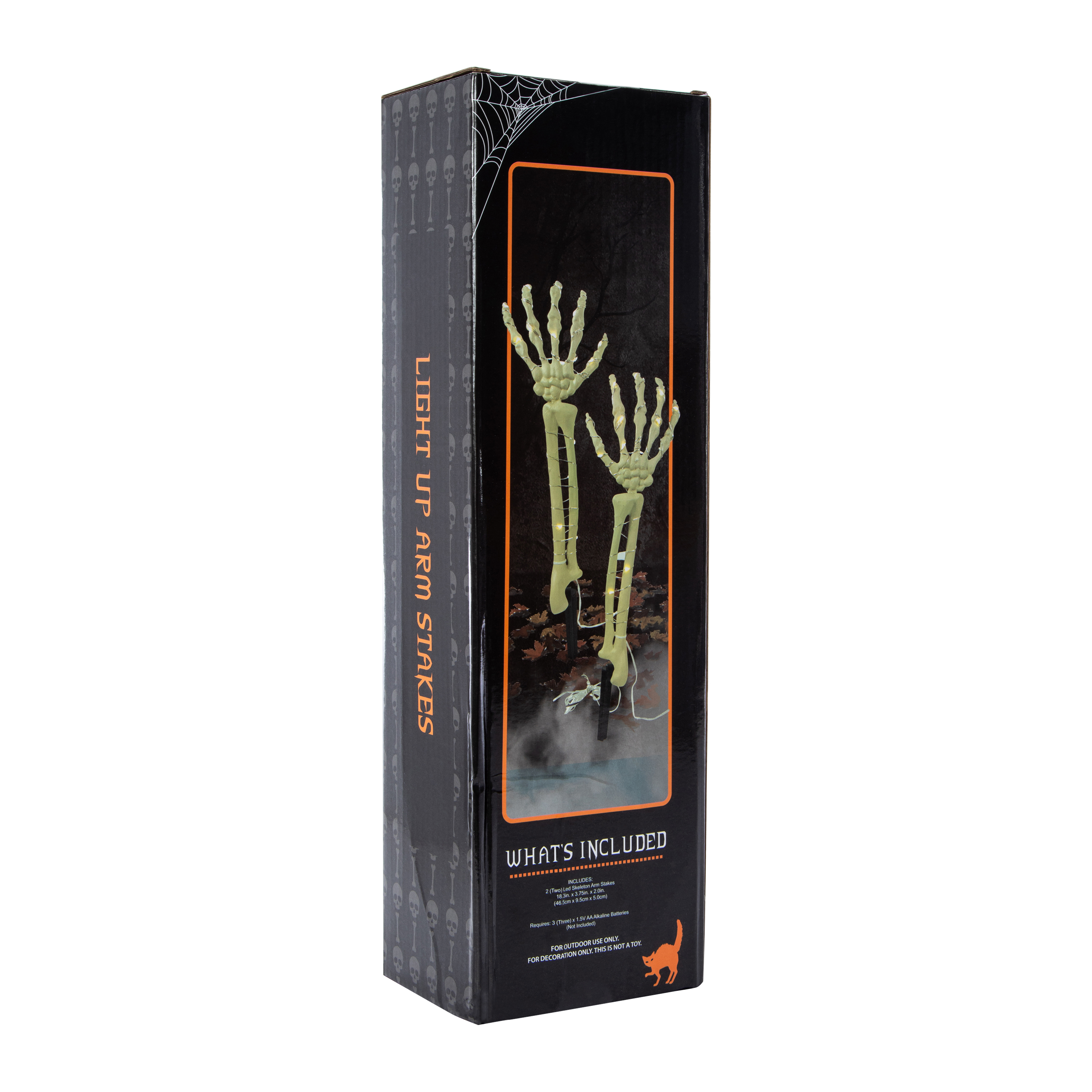 Light-Up Skeleton Arm Stakes 2-Count