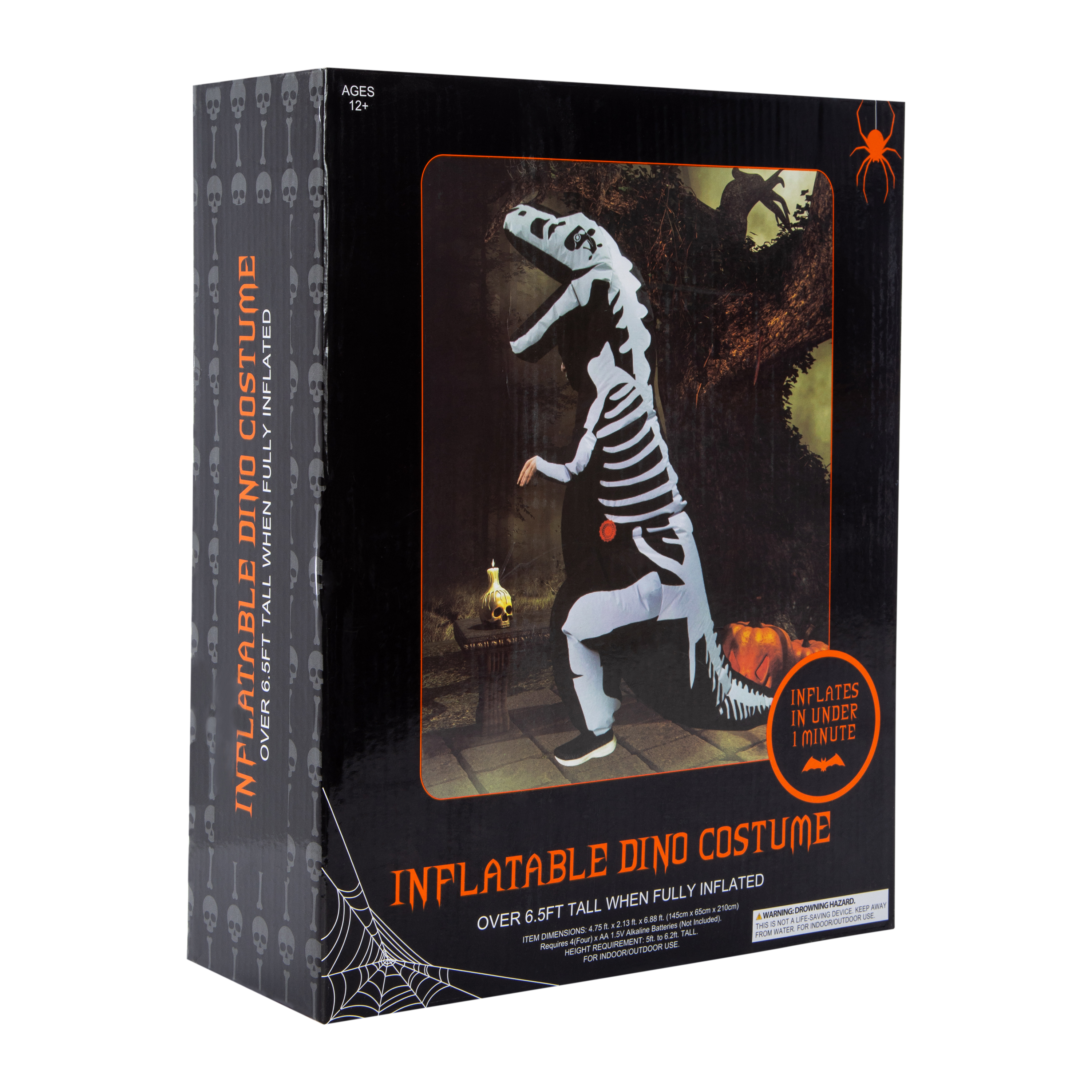 Inflatable Dino Halloween Costume 6.5ft
