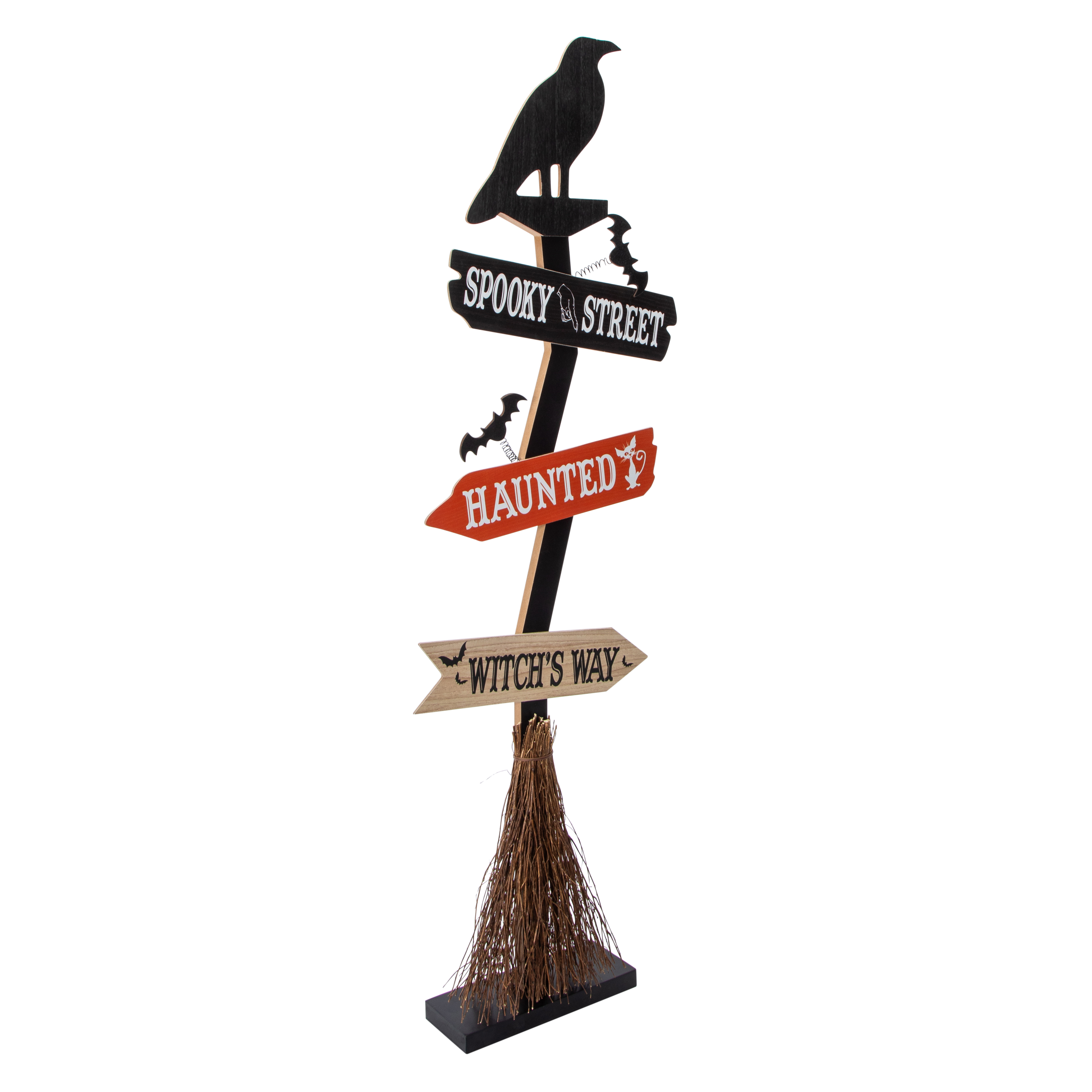Halloween Sign Post 10.24in x 36.02in