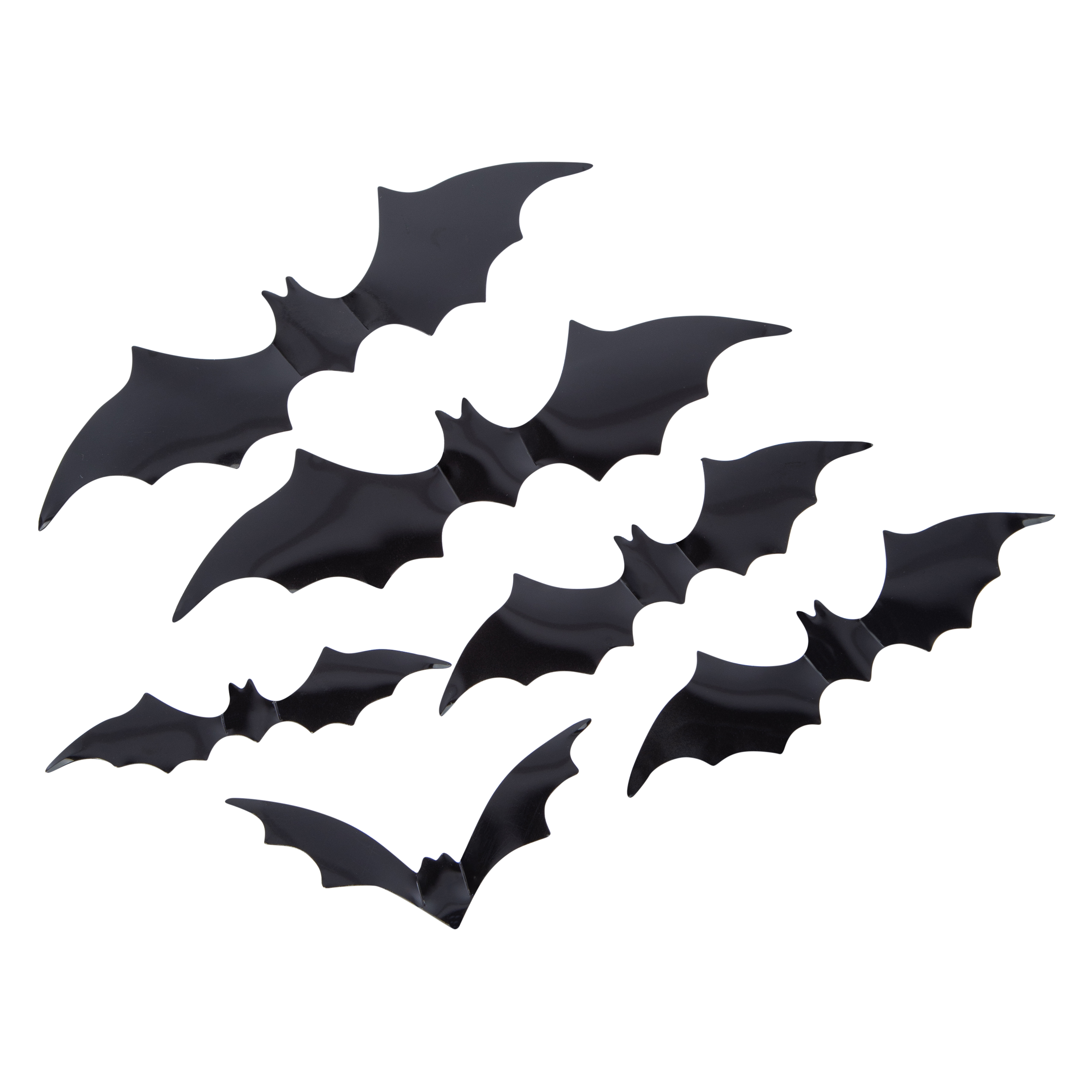 3D Bats Halloween Decor 30-Count