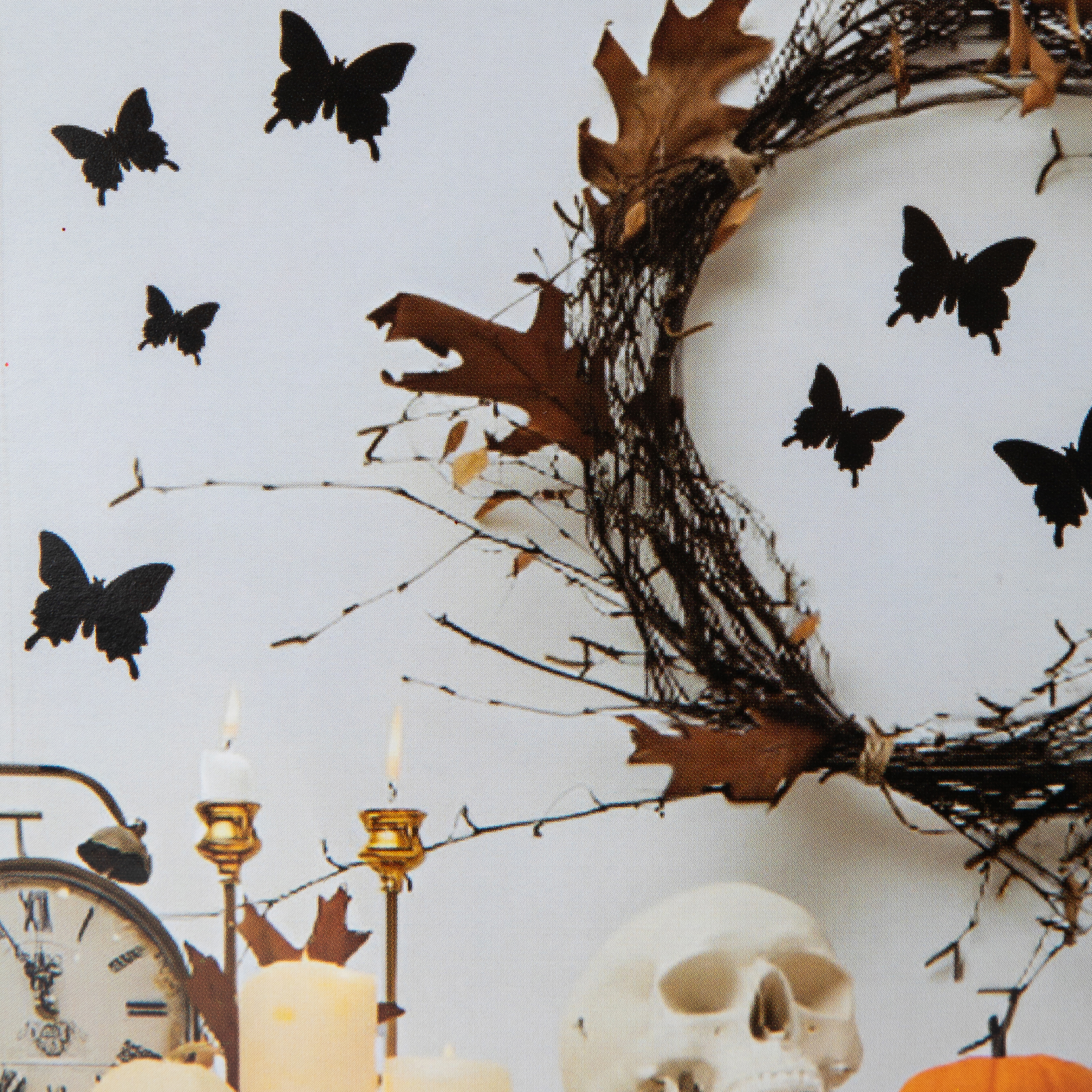 3D Butterflies Halloween Decor 30-Count
