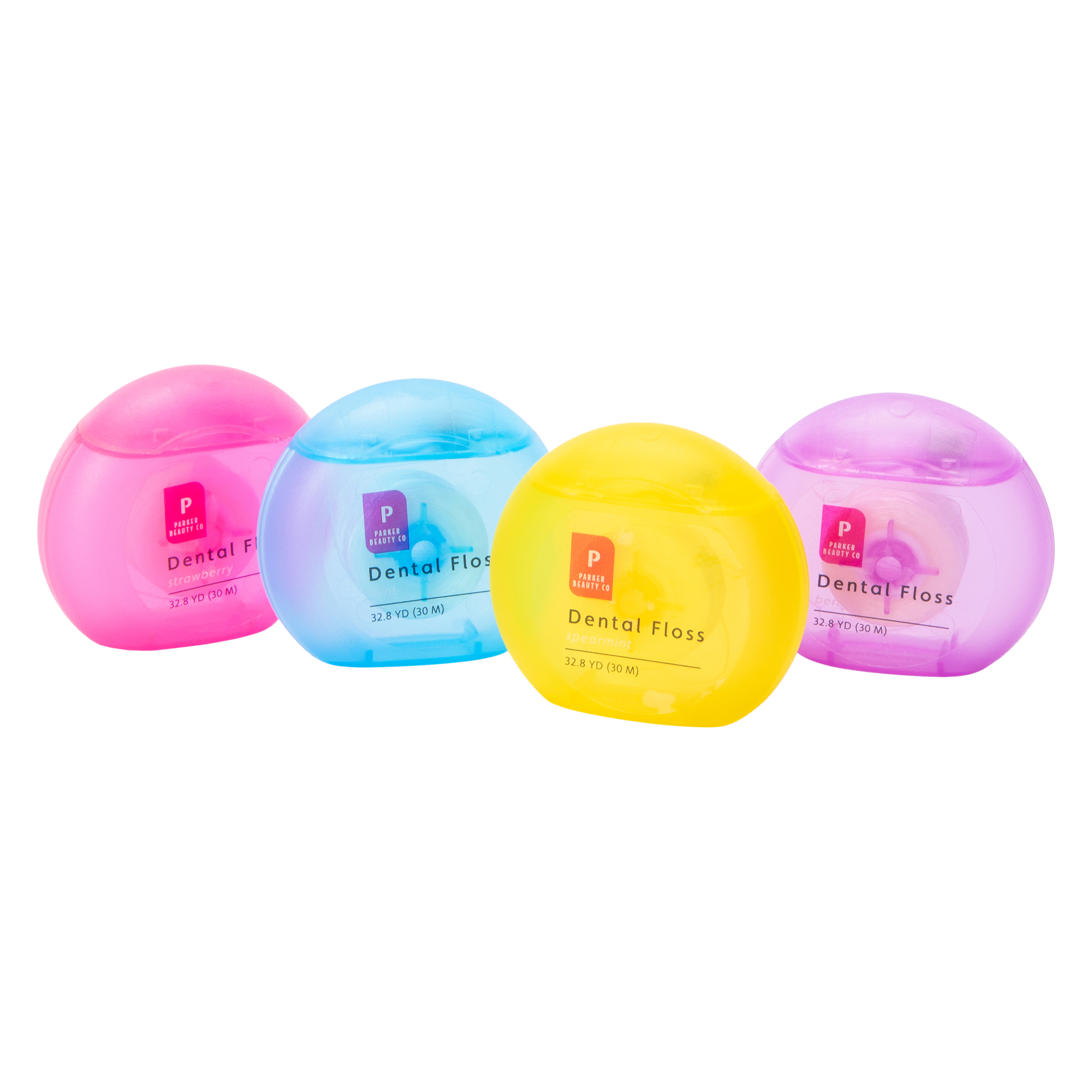 Flavored Dental Floss Set 4-Count