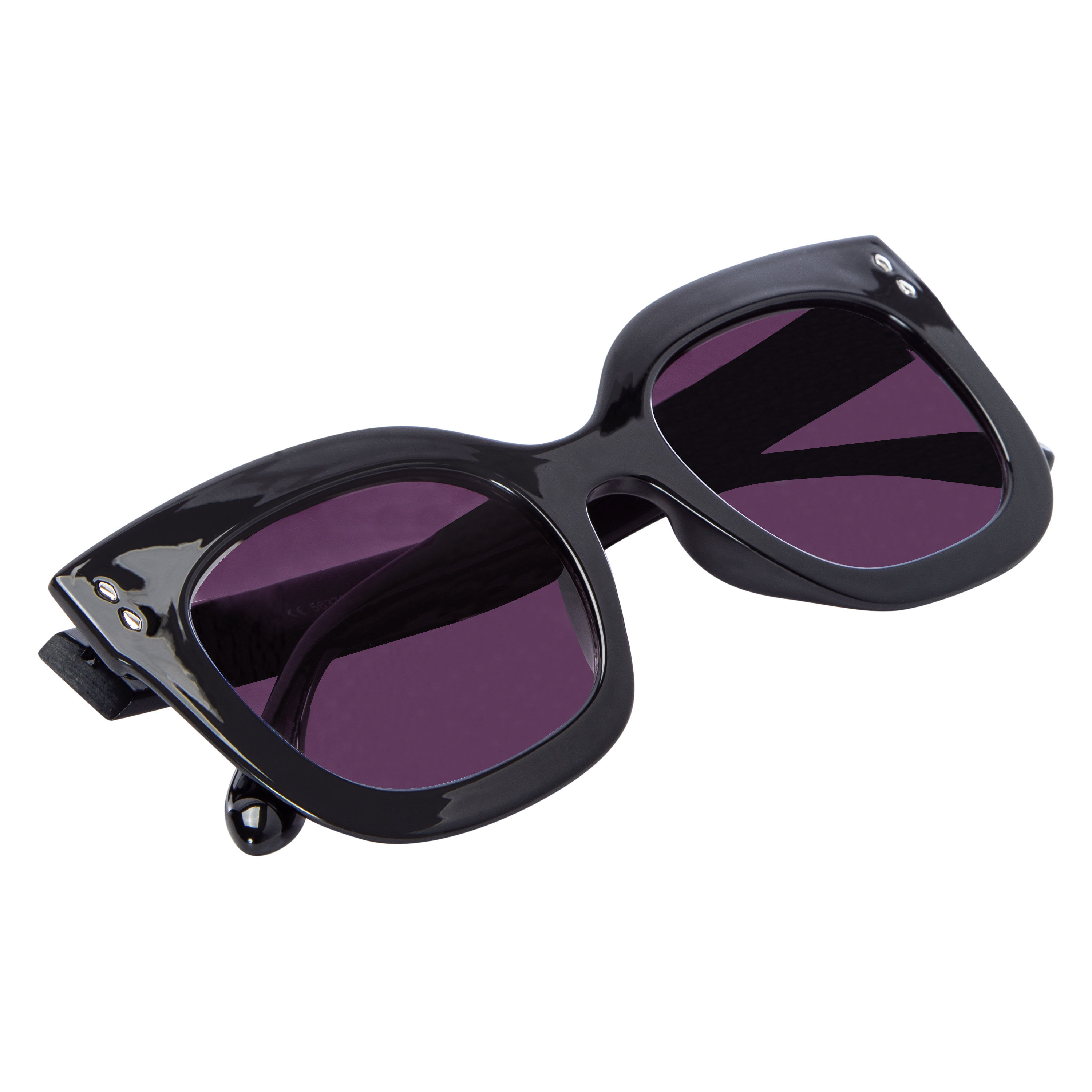 Ladies Milky Round Sunglasses