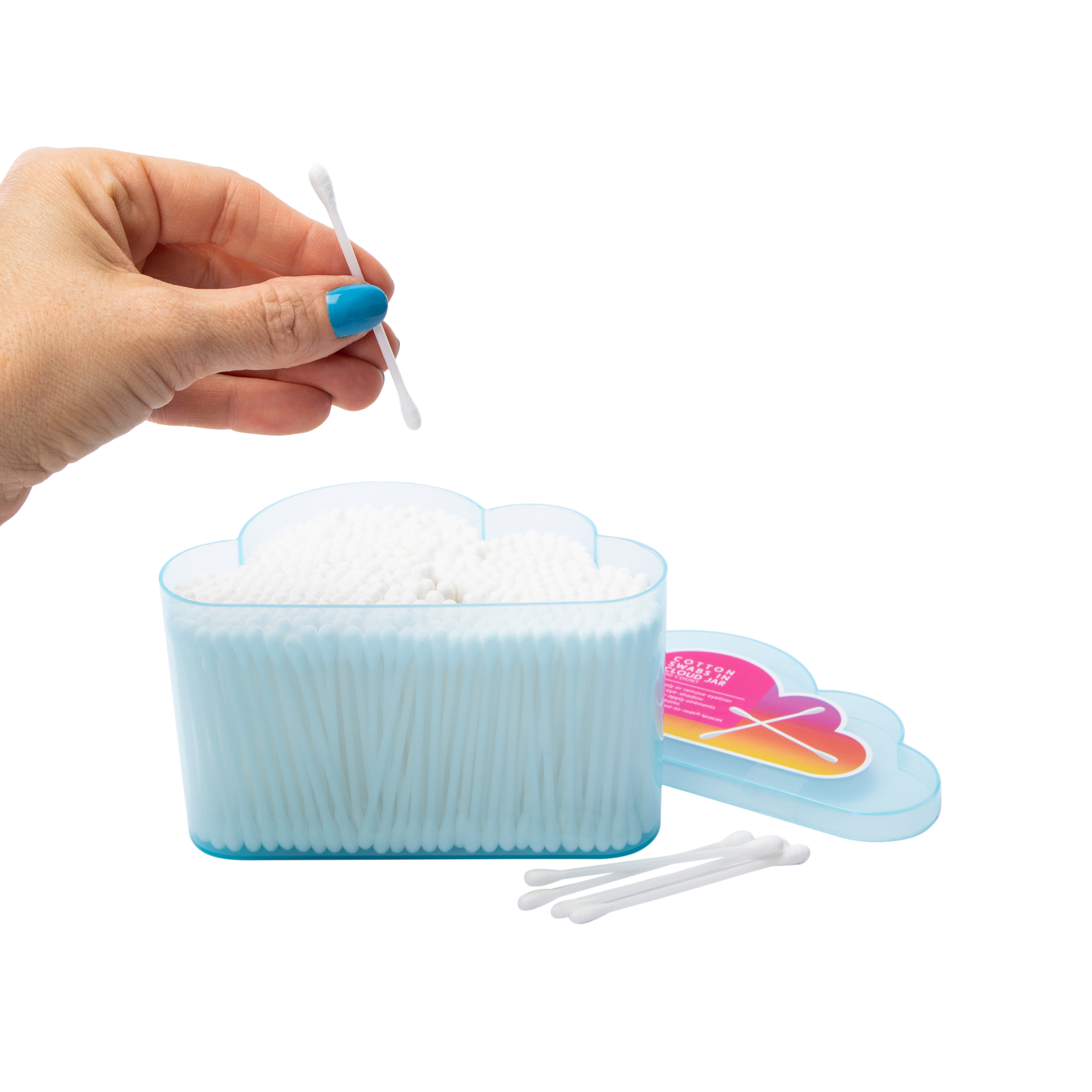 Novelty Cotton Swab Jar With Swabs 400-Count