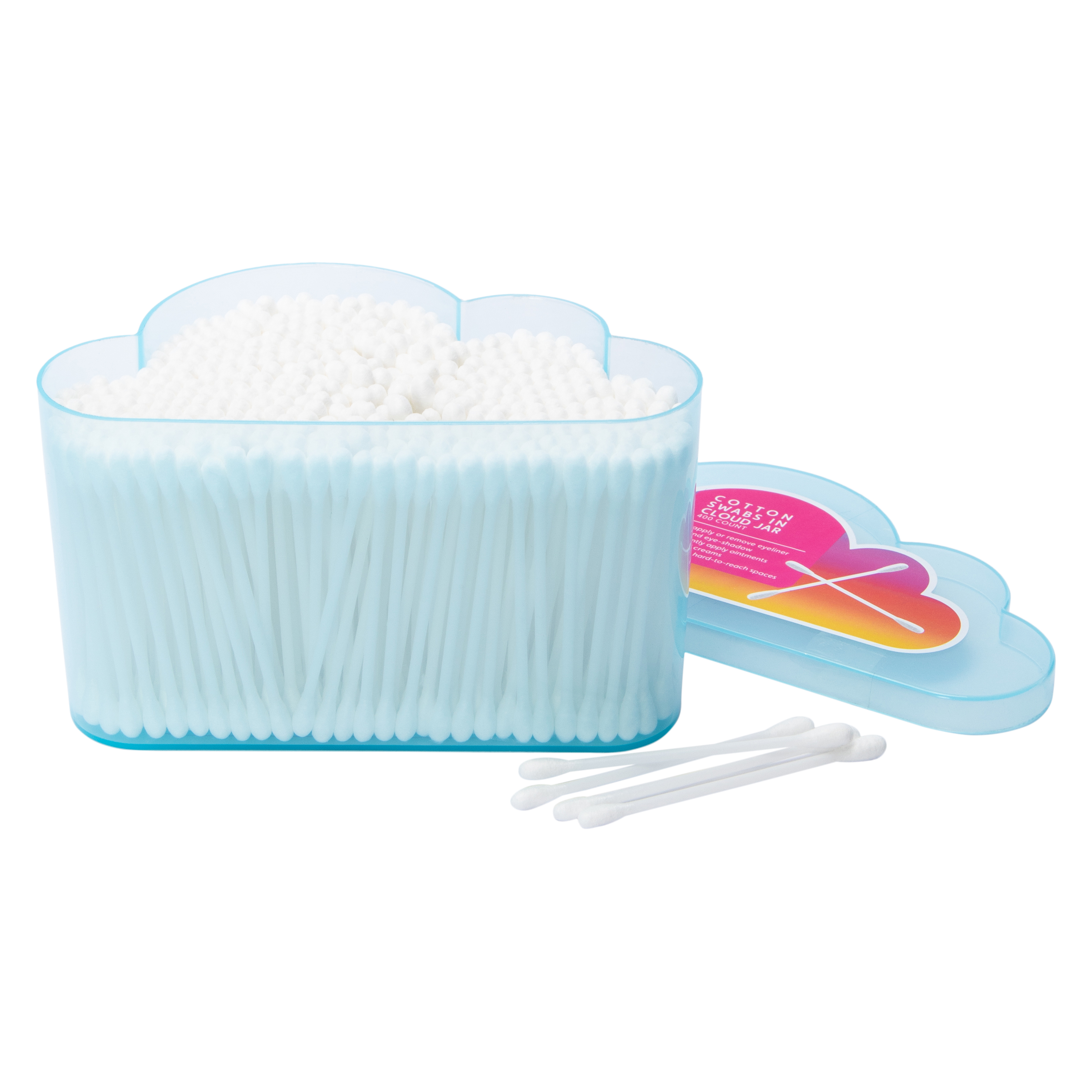 Novelty Cotton Swab Jar With Swabs 400-Count