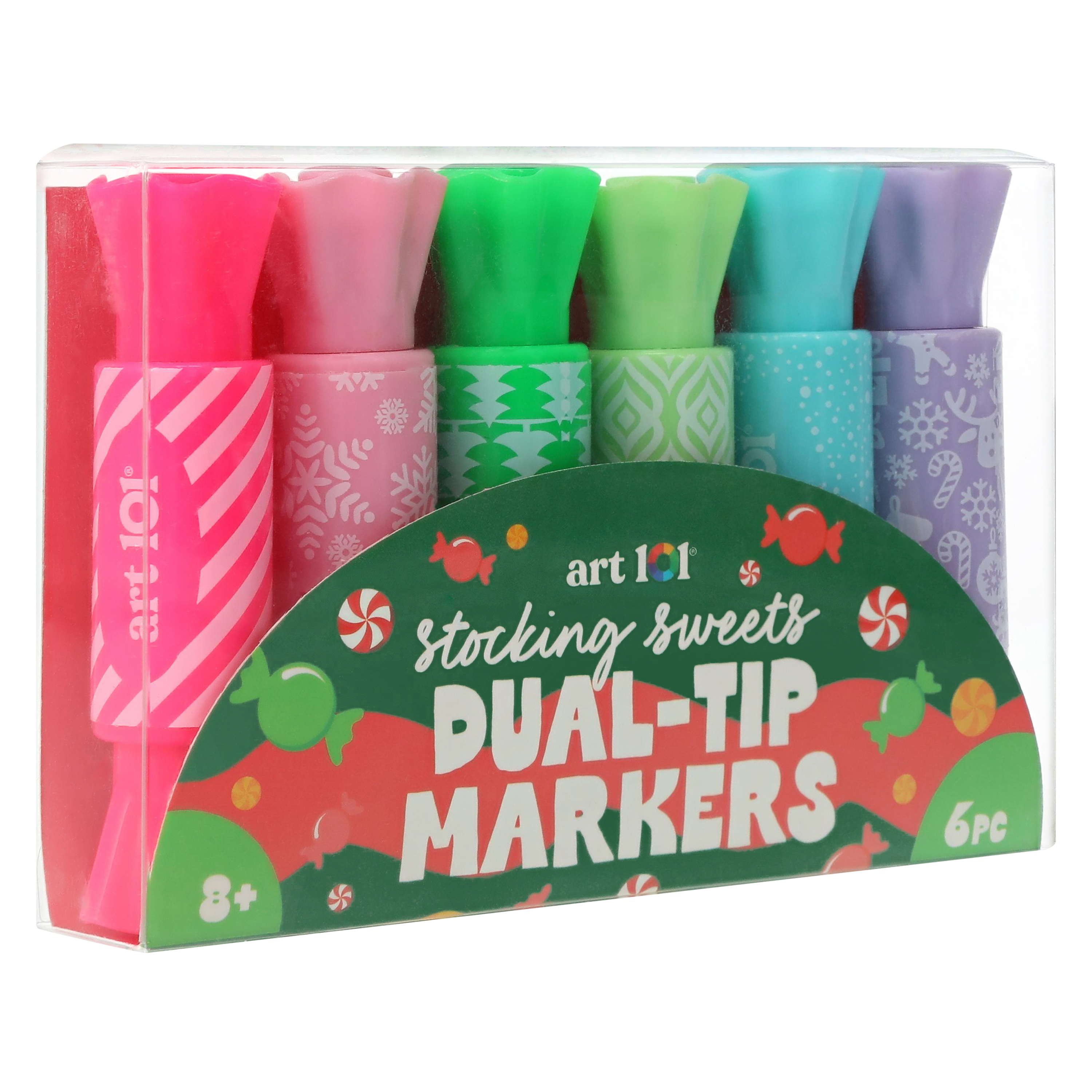Art 101 Gallery® Stocking Sweets Dual-Tip Markers