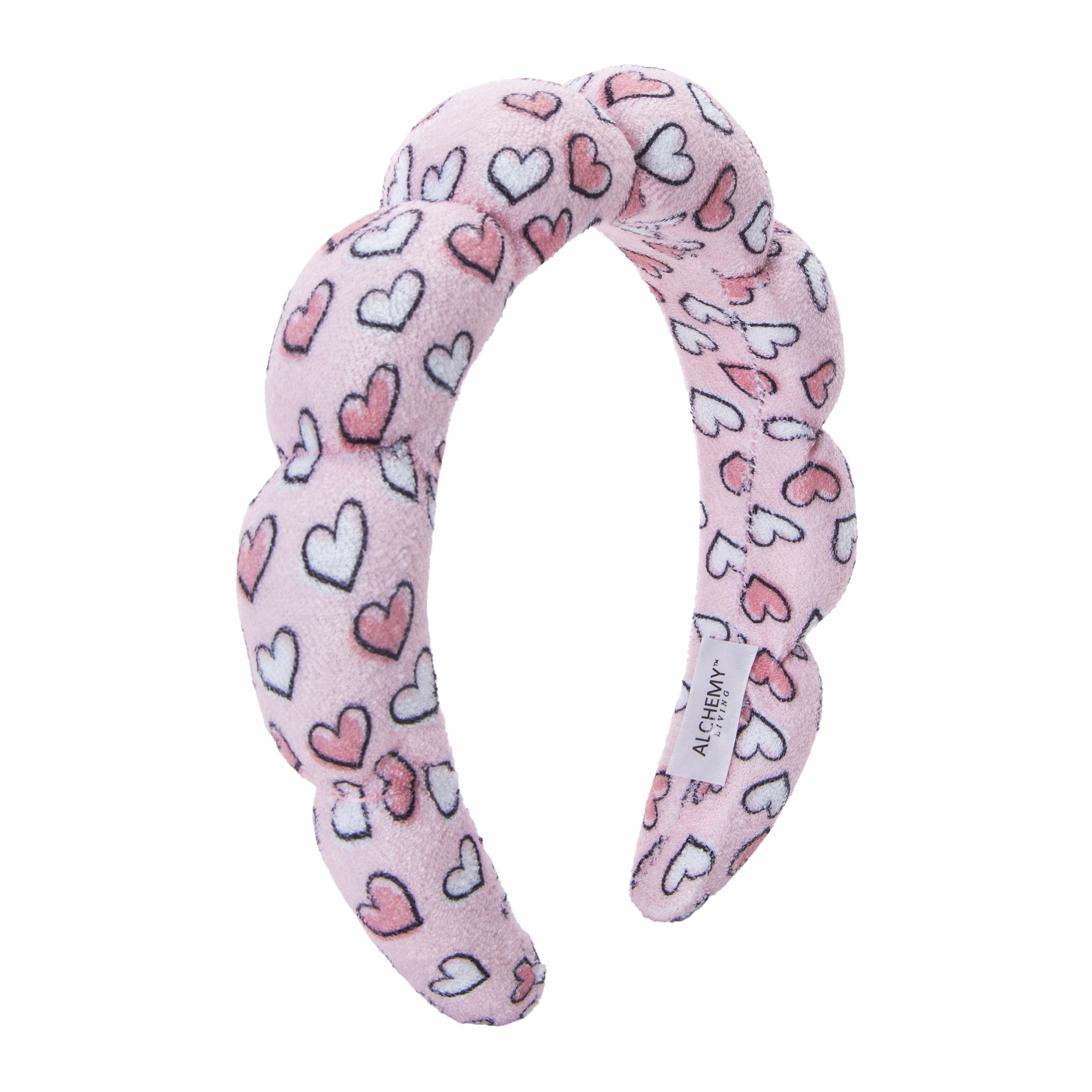 Alchemy Living™ Hearts Spa Padded Headband