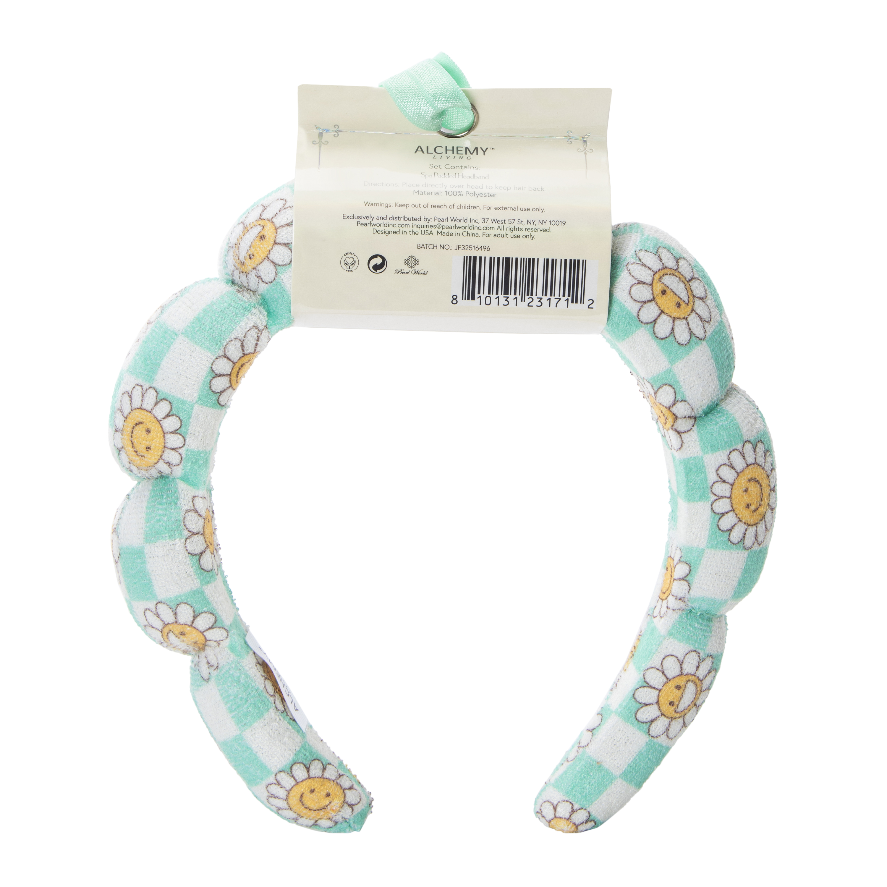 Alchemy Living™ Happy Face Spa Padded Headband