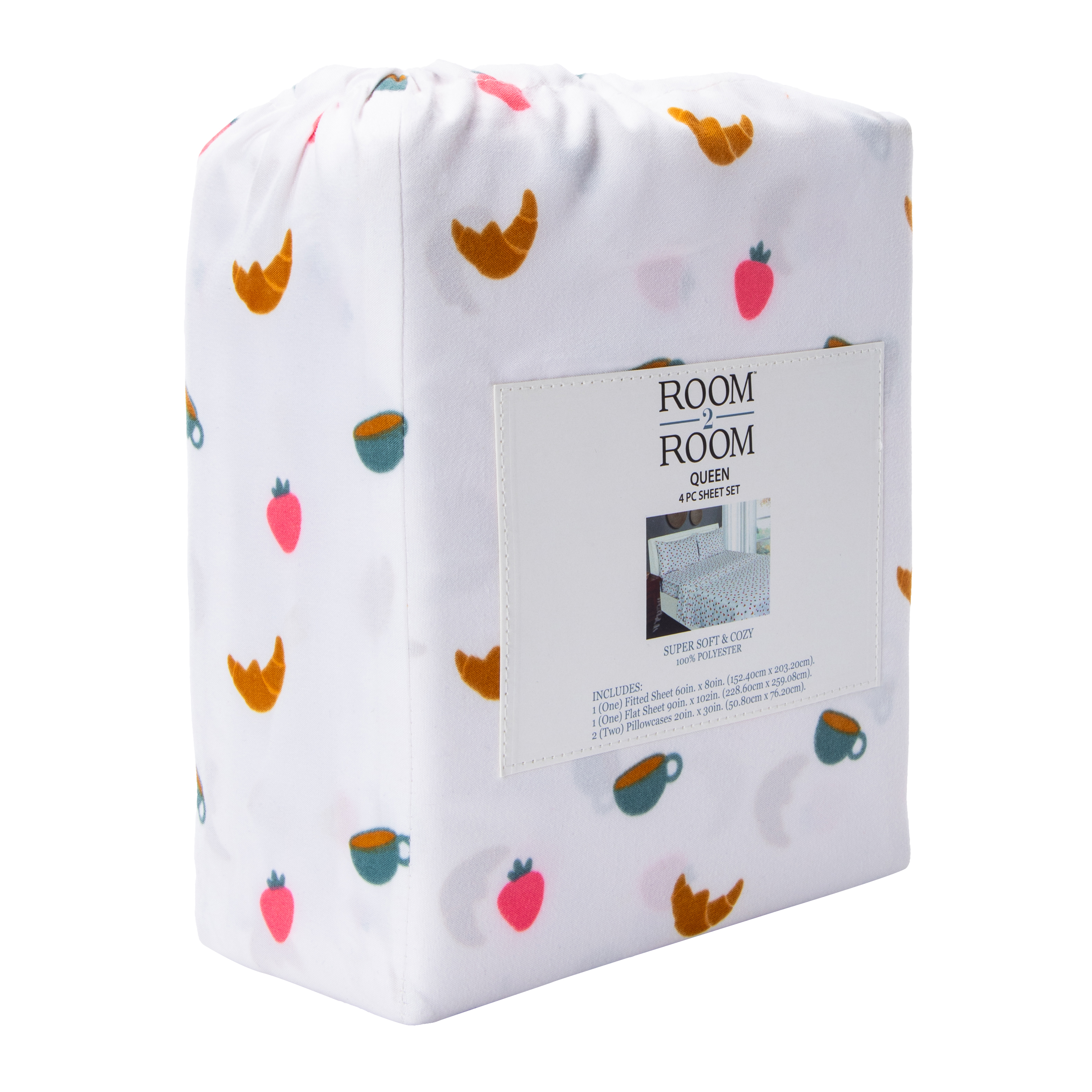 Room 2 Room™ Queen Sheet Set 4-Piece