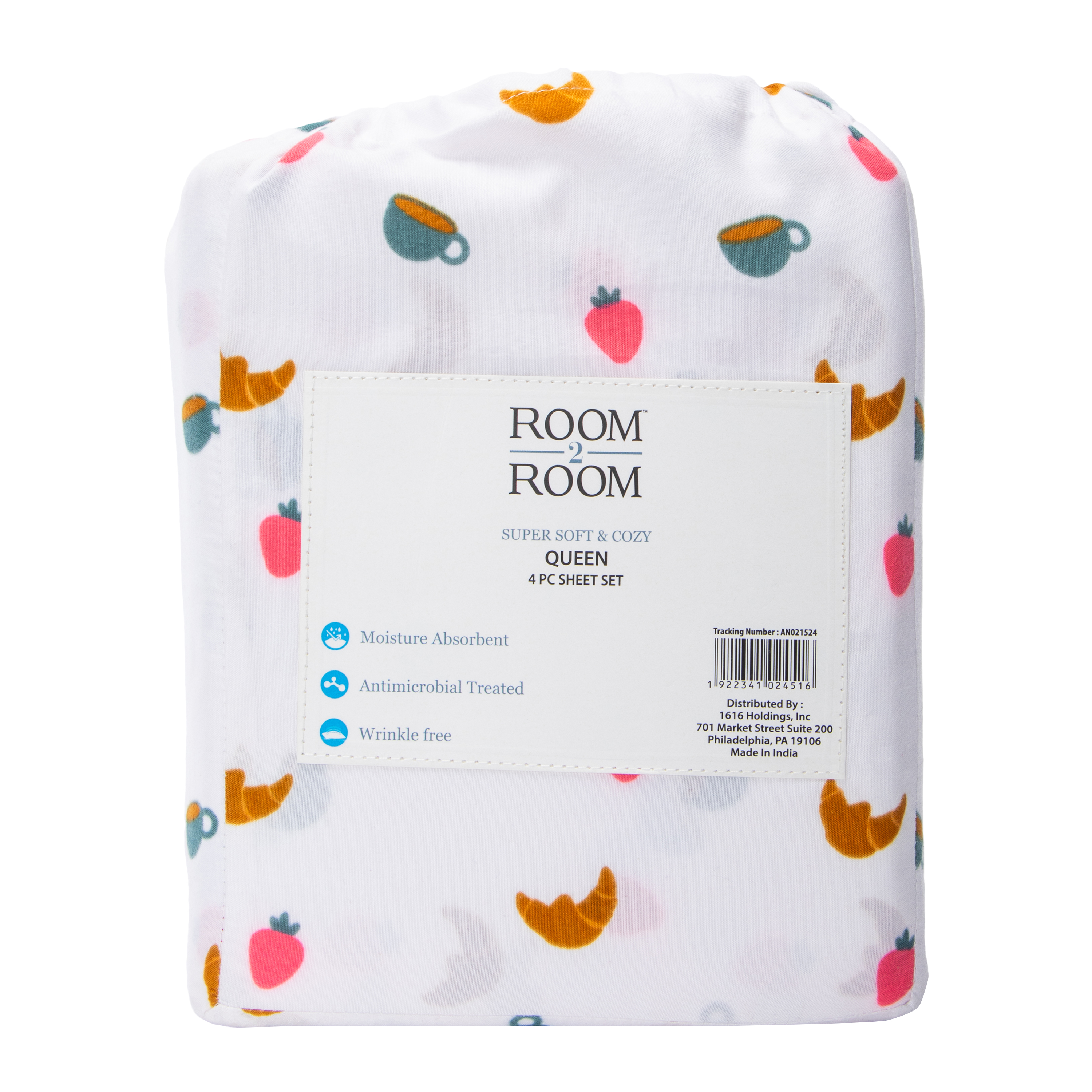 Room 2 Room™ Queen Sheet Set 4-Piece