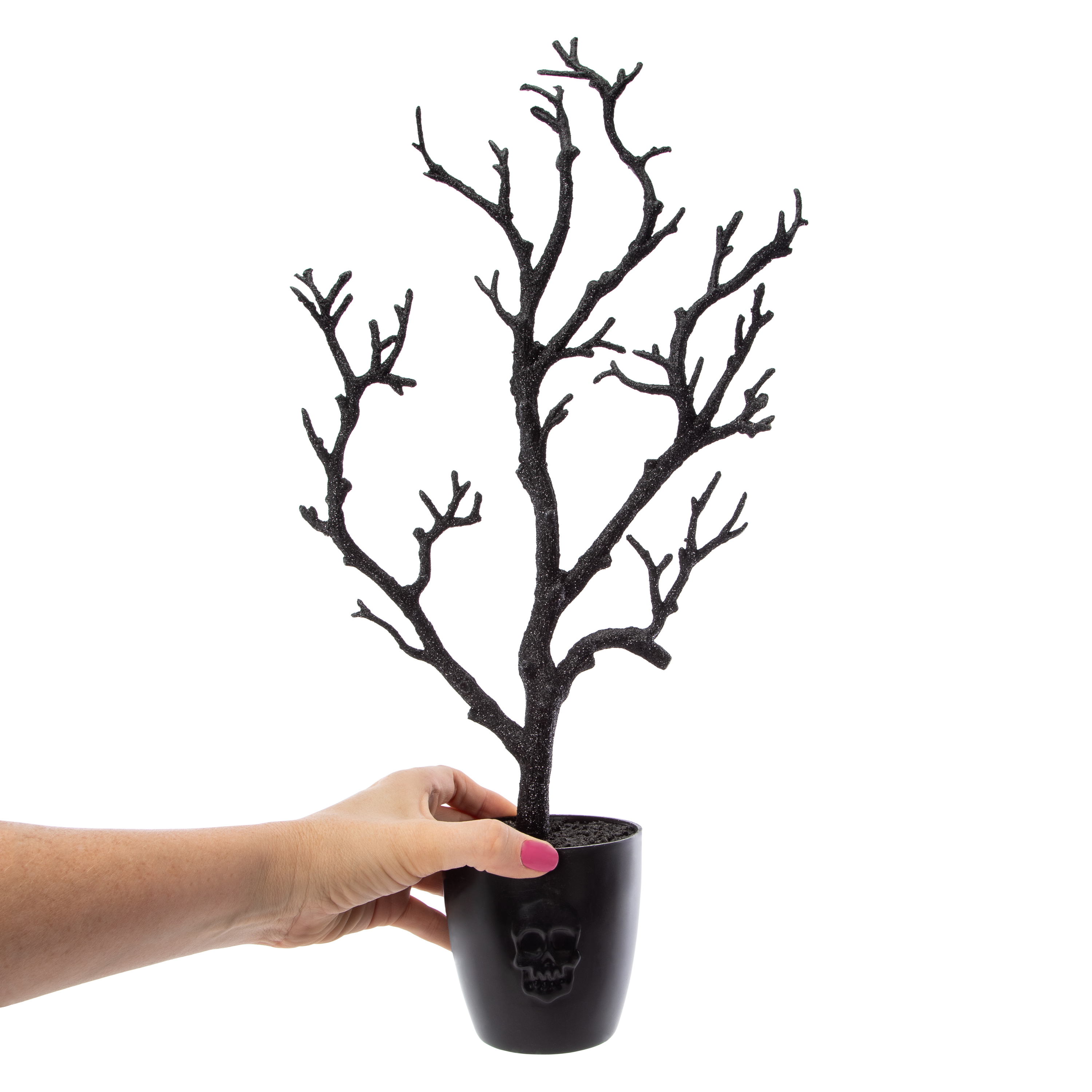 Glitter Branch Tree Halloween Decor 10.5in x 20in