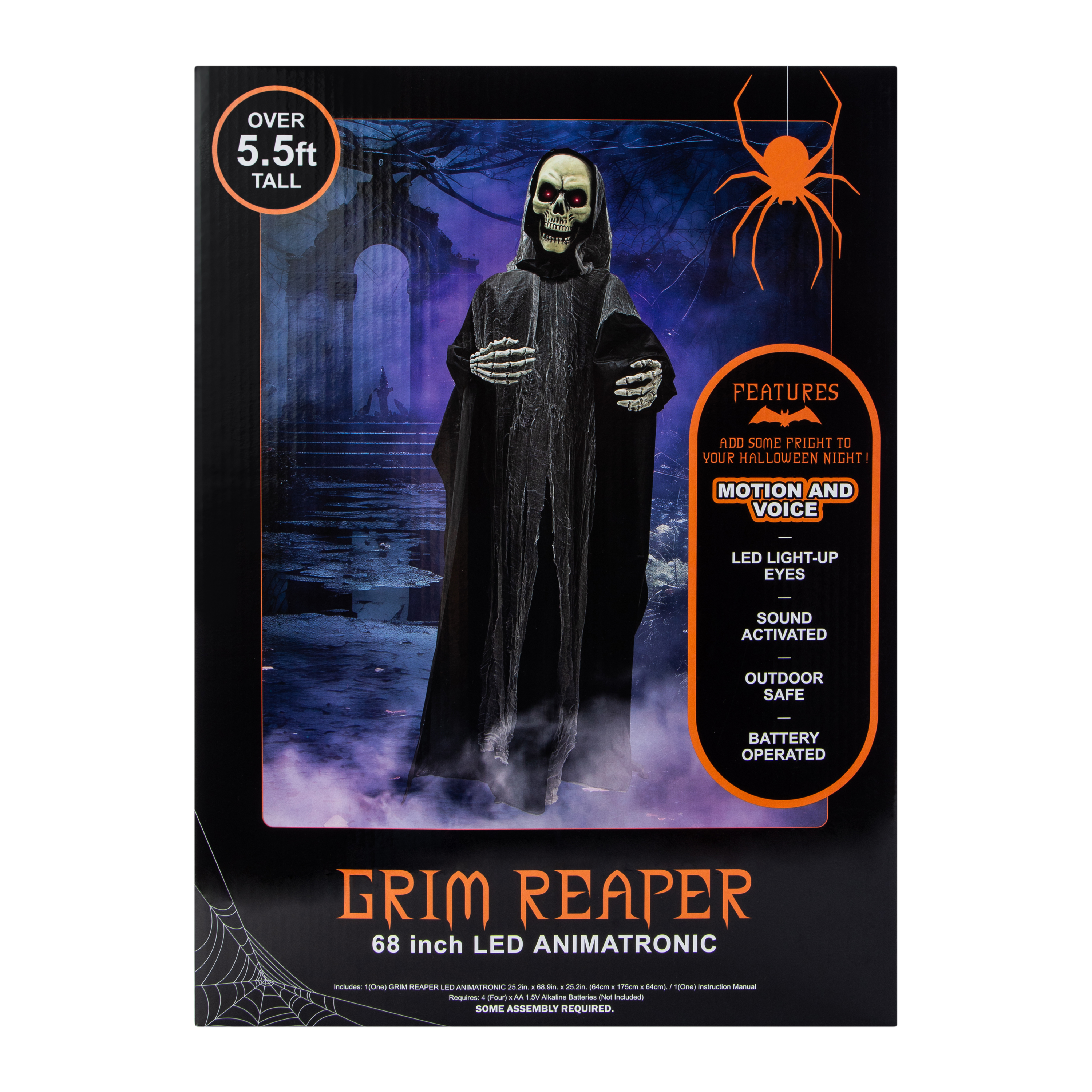 置物 Suicoke GRIM REAPER 5Set Grim Reaper LED Animatronic 5.5ft | Five Below